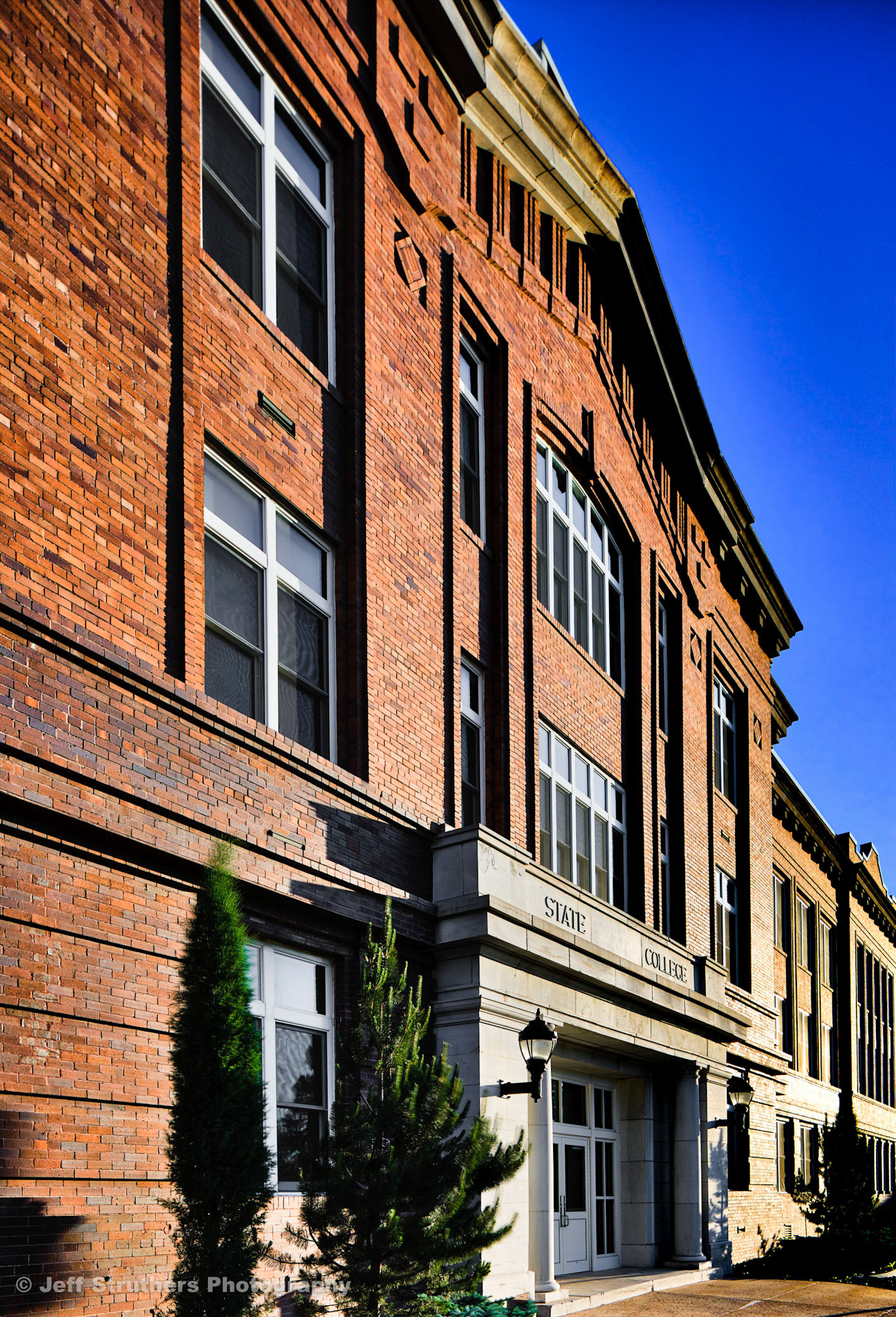 CSC Building at Sunset - Chadron, NE