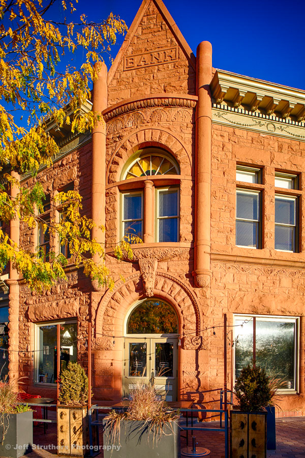 Old Bank Building - Mountain Ave and Linden St. Old Town - Fort Collins, CO