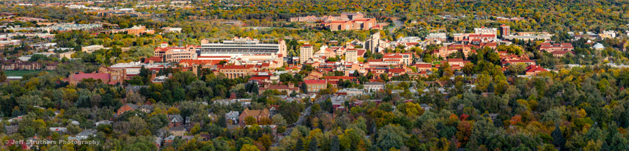 CU Campus - Boulder - Stitched from 16 captures - 383 Mpxl image - capable of 20 foot wide mural - Boulder, CO