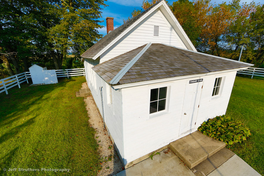 Old One Room School House - Brickville road  -  Sycamore, IL