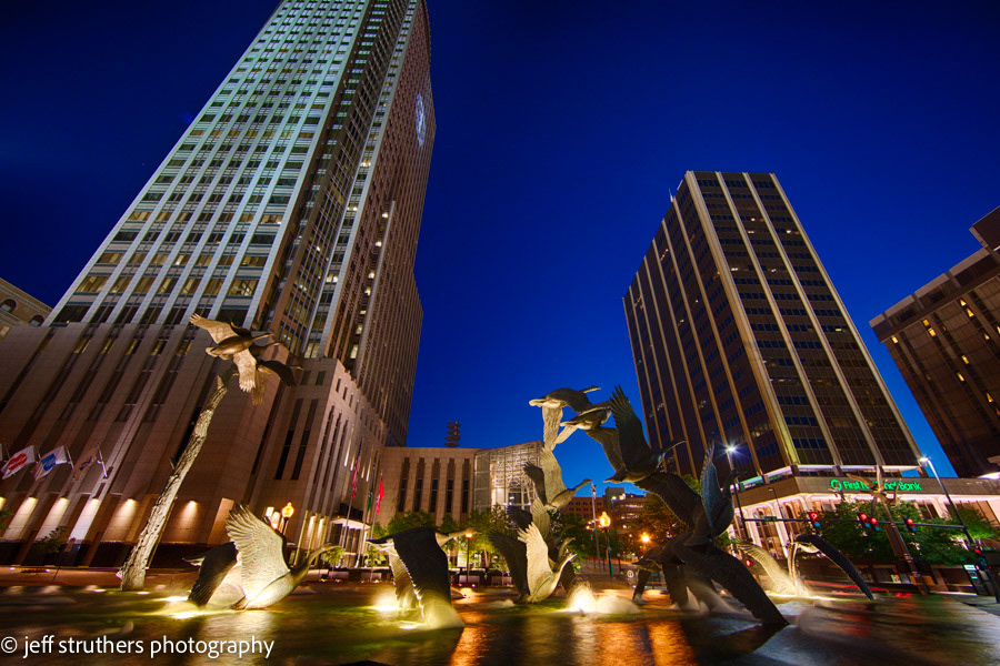 FNBO Sculpturs - Twilight - Omaha, NE