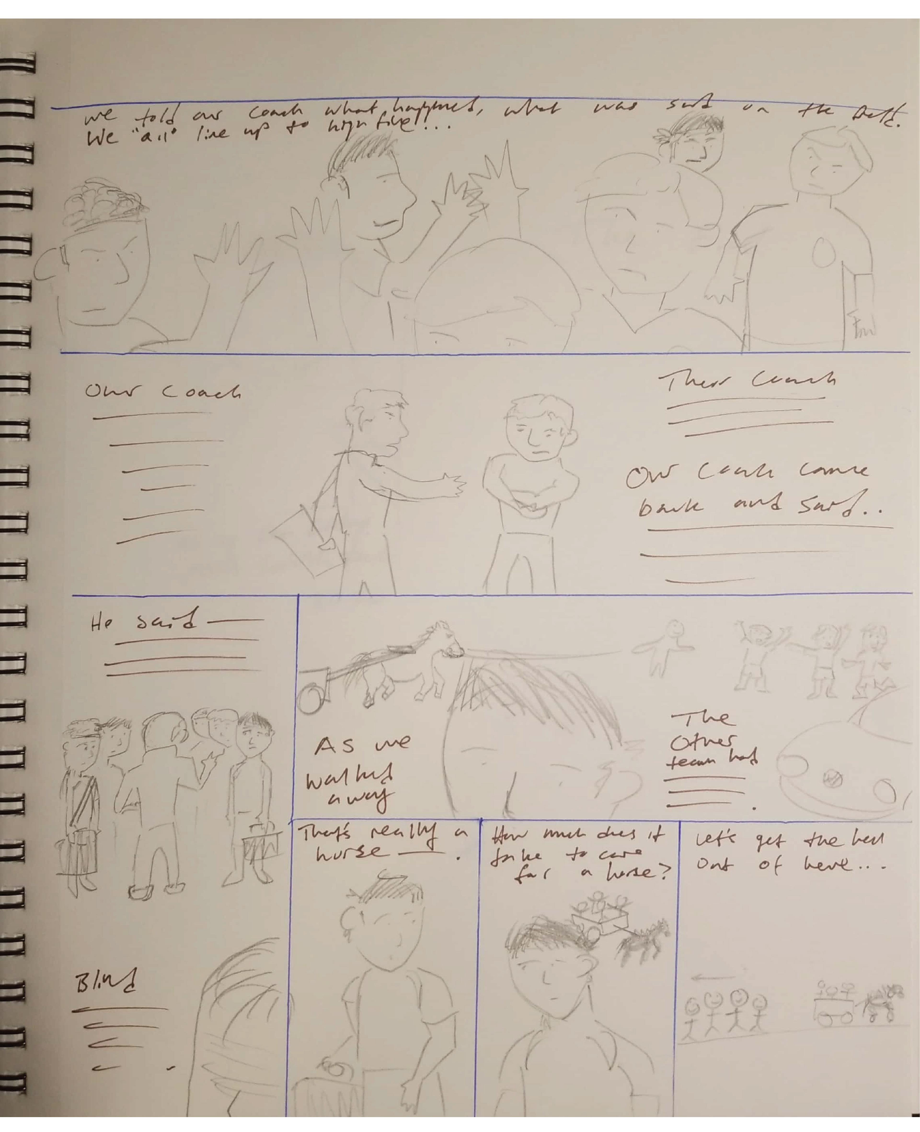 A Rec League Memory, draft 8