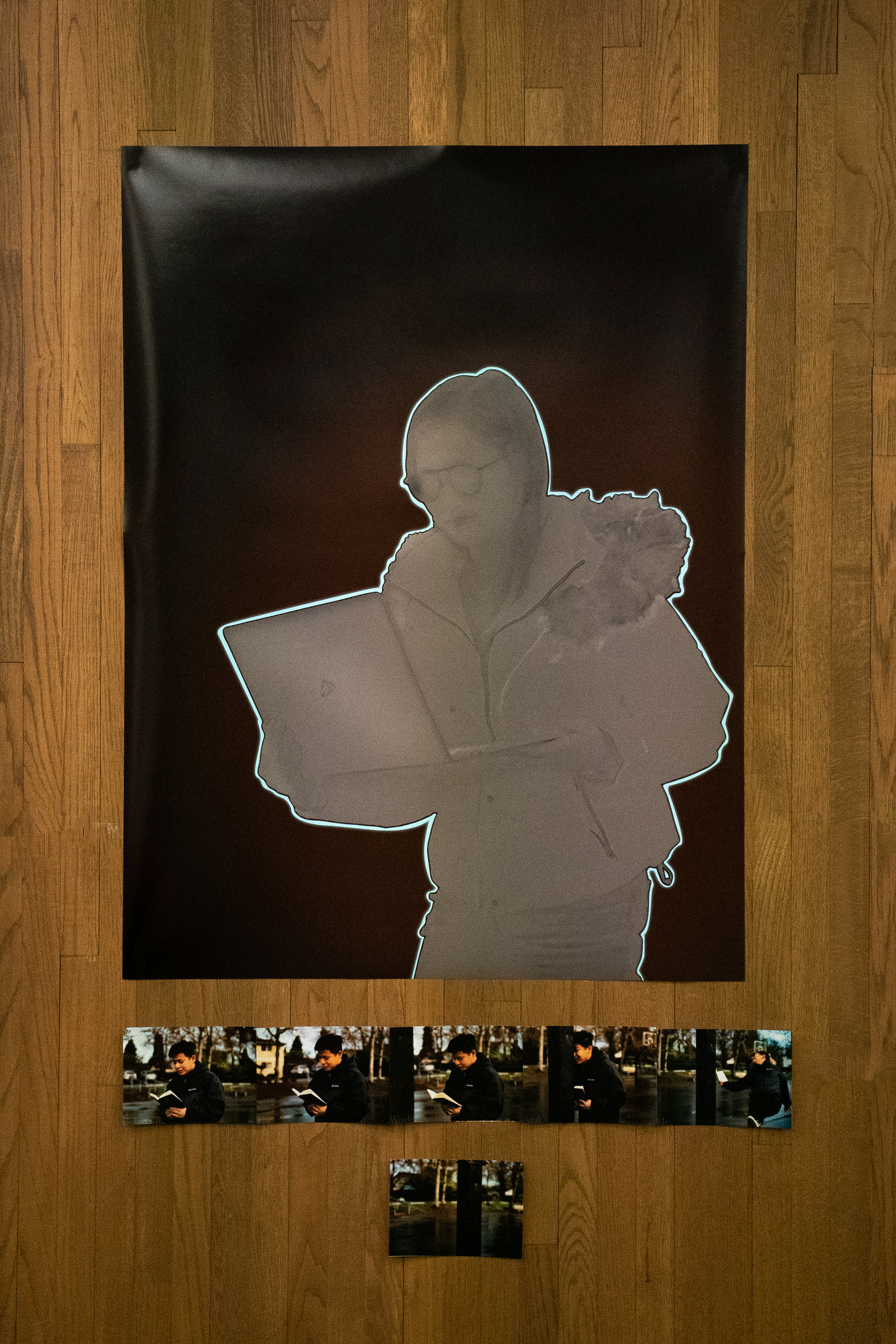 Figure With Book, 2020
