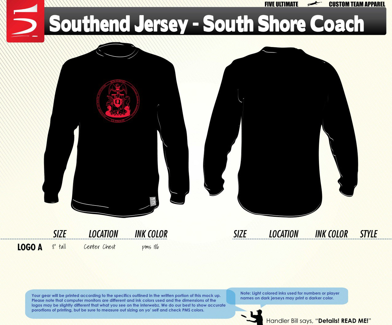 SS K-8 Example Jersey - Coach