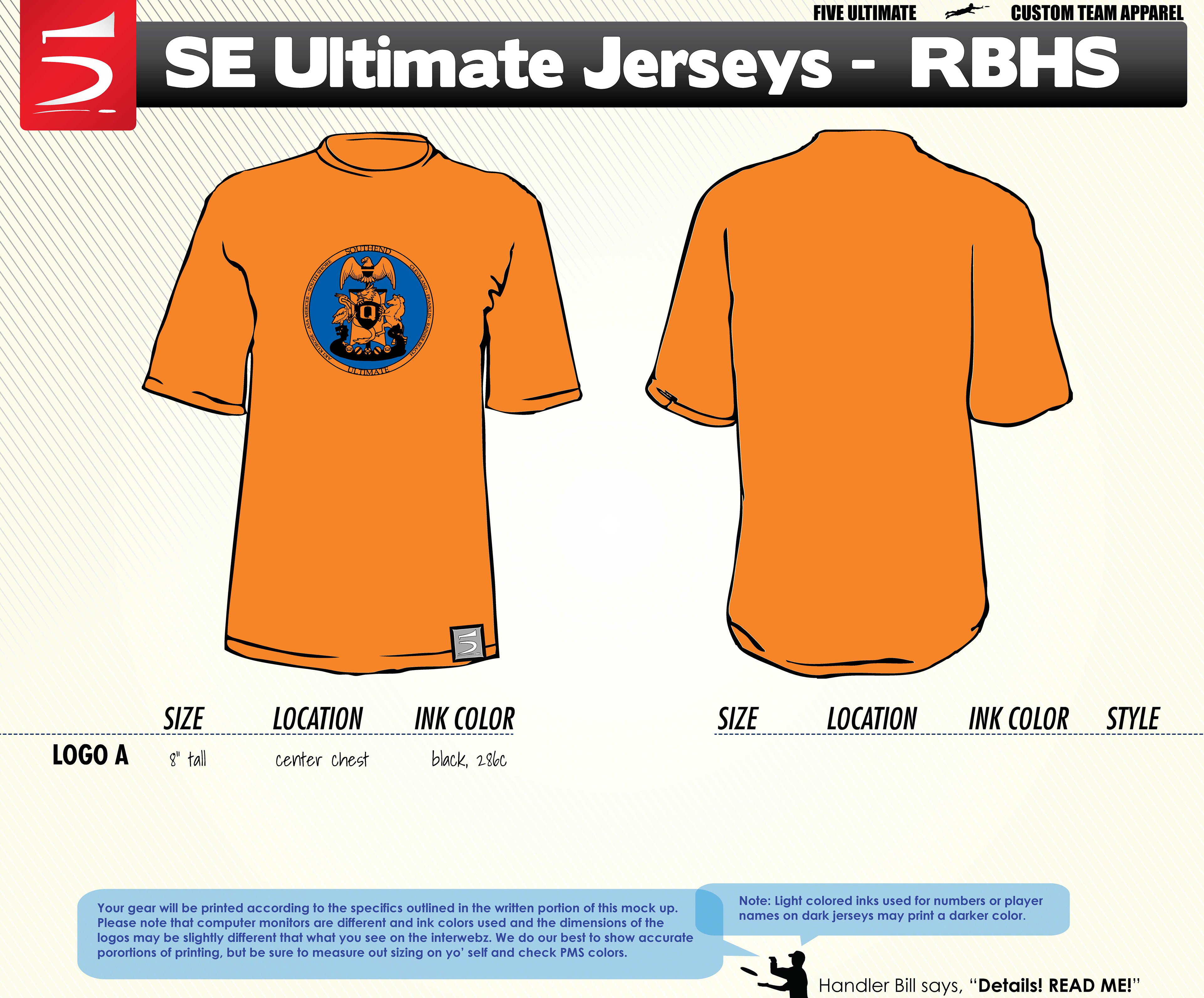 RBHS Example Jersey