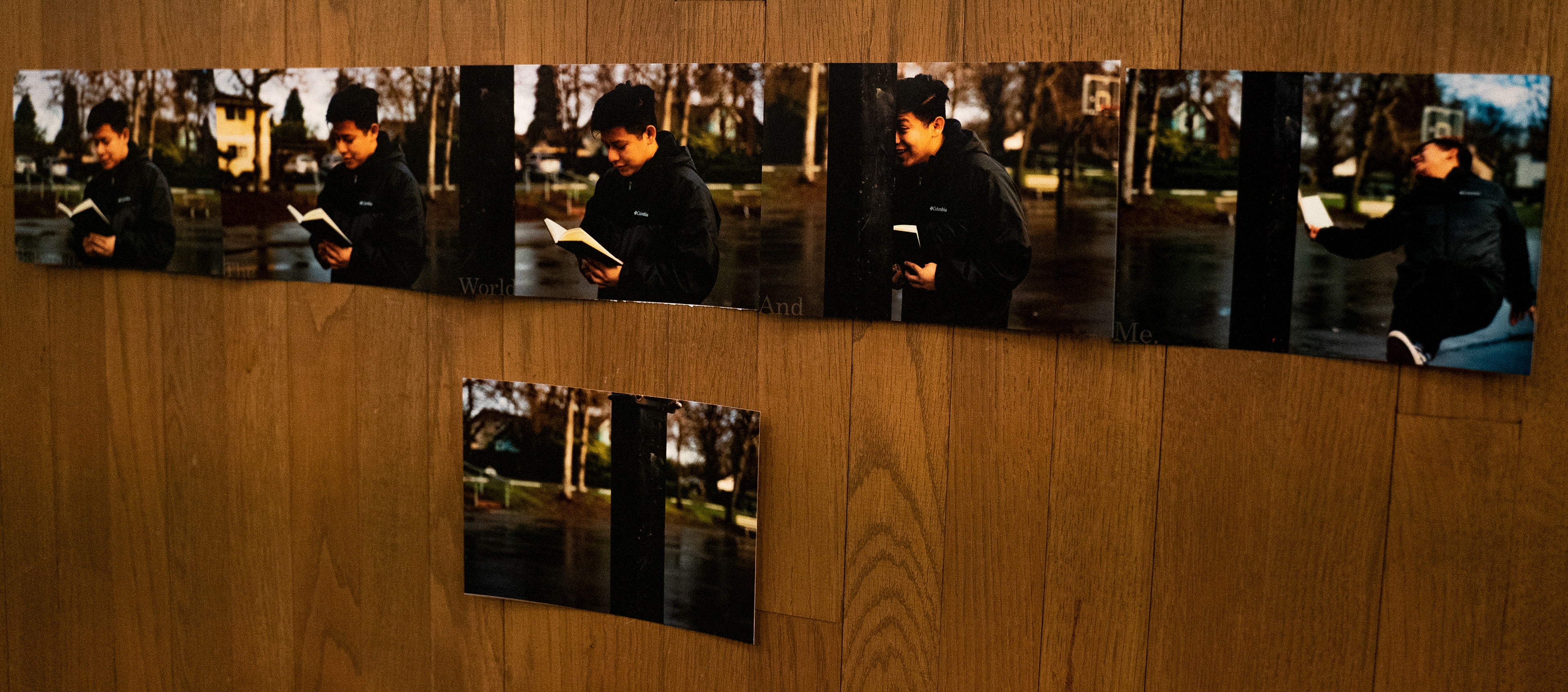 Figure In Book (Between The World And Me), 2020