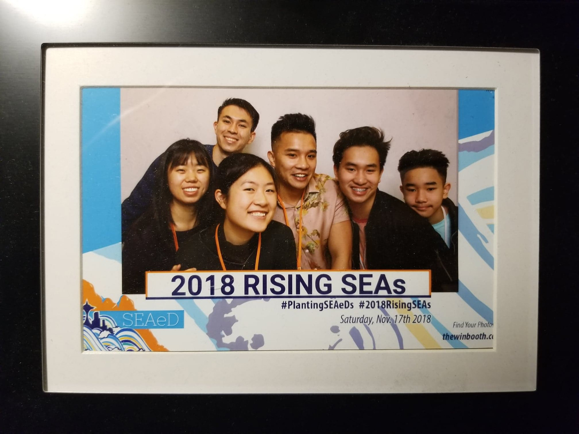 With the crew who participated throughout the entire event and who helped behind the scenes.