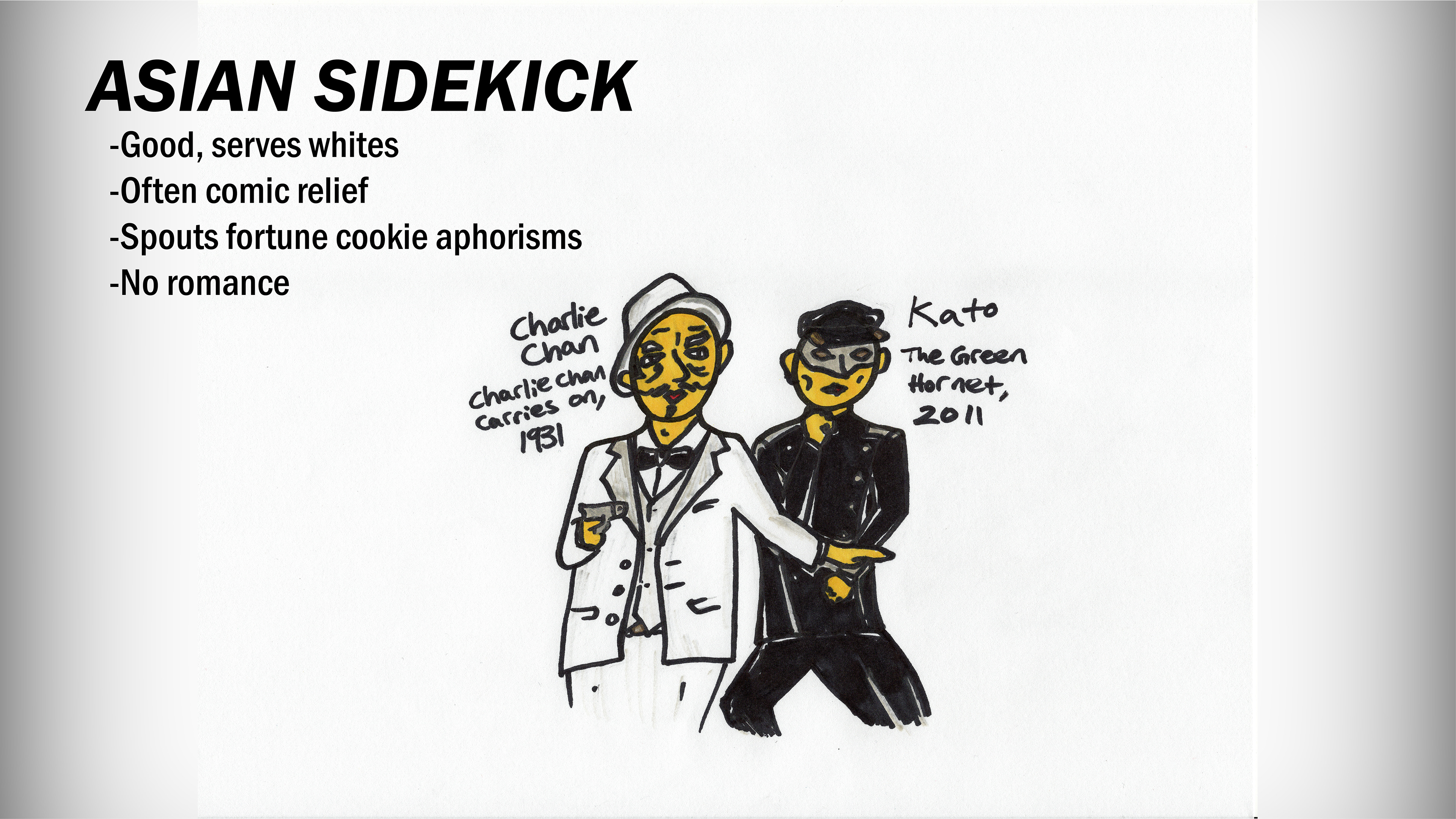 Drawing 4 - Asian Sidekick