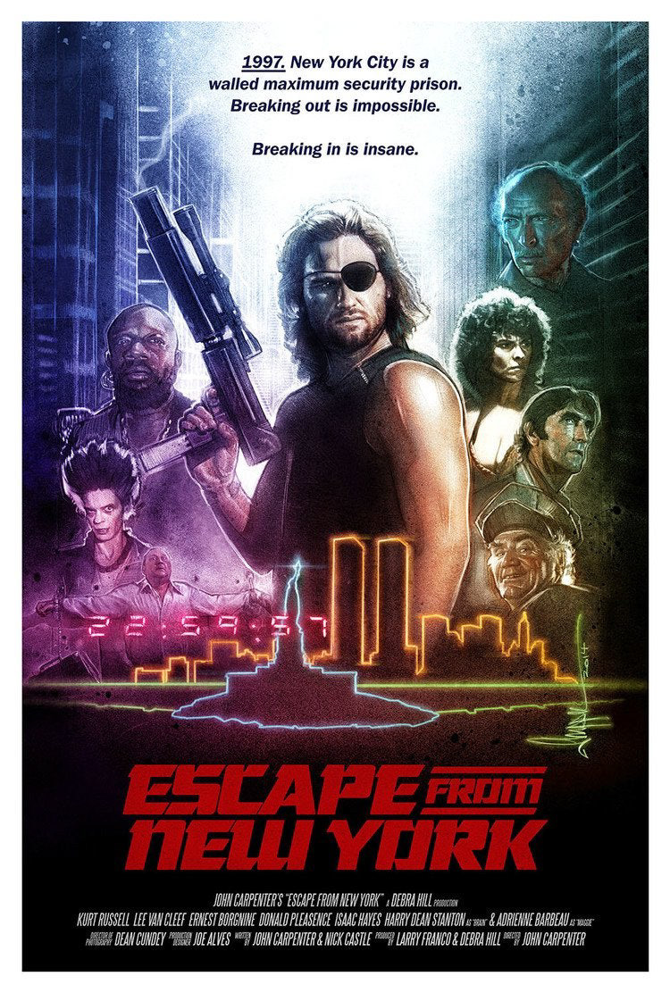 Inspiration for the "Escape From Diablo" poster.