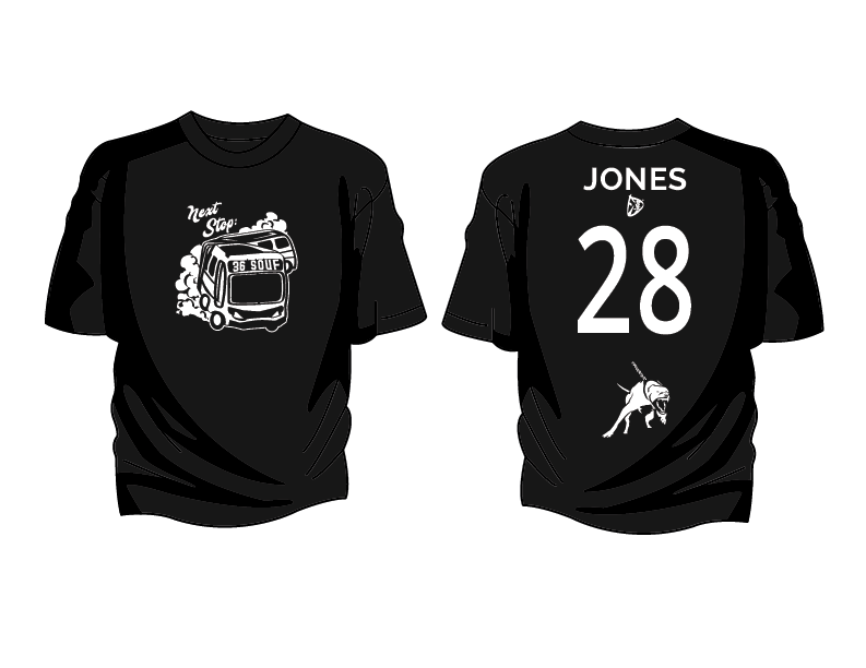 Next Stop: 36 SOUF - Black Jersey