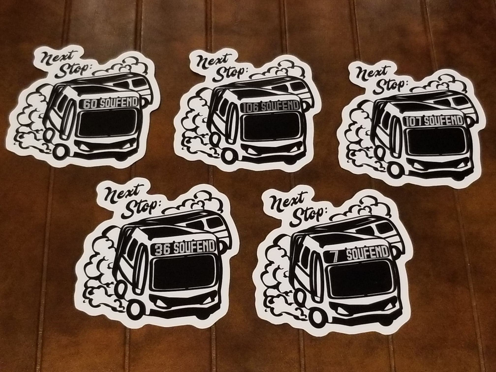 AGE UP Metro Sticker Set - Cut Outs