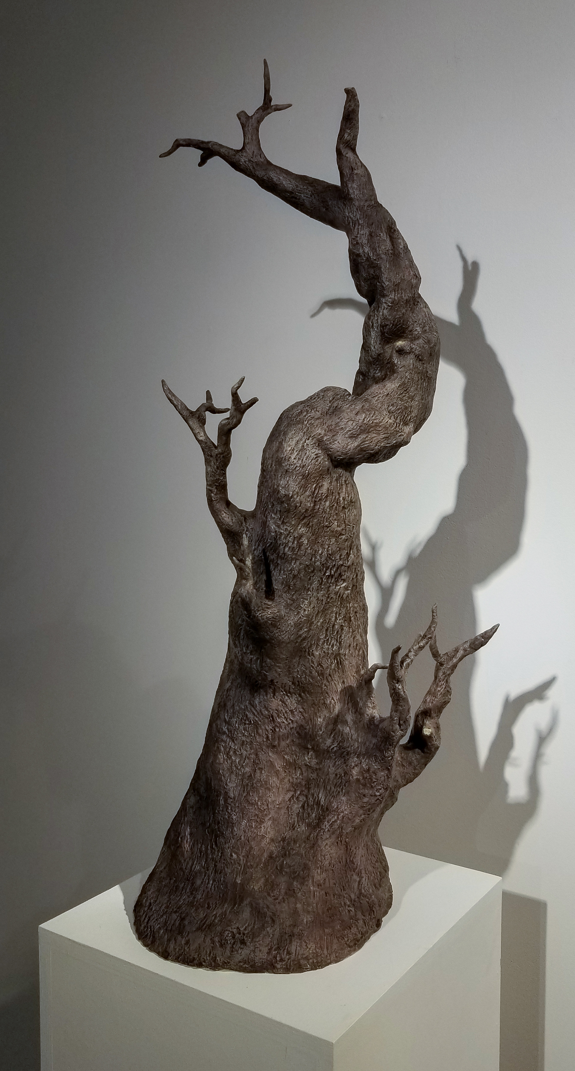"Diseased," ceramics & mixed media