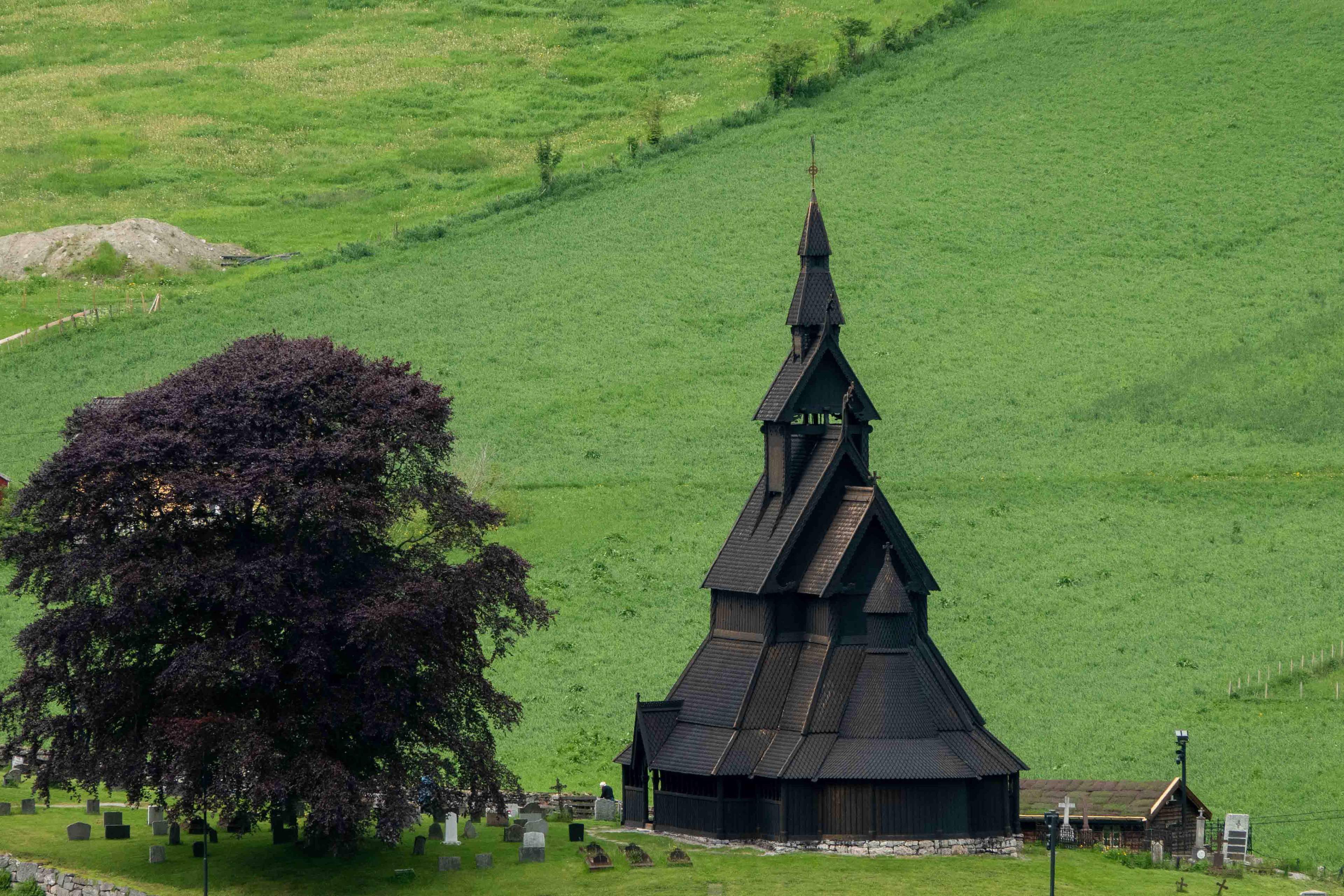 Eglise en bois debout