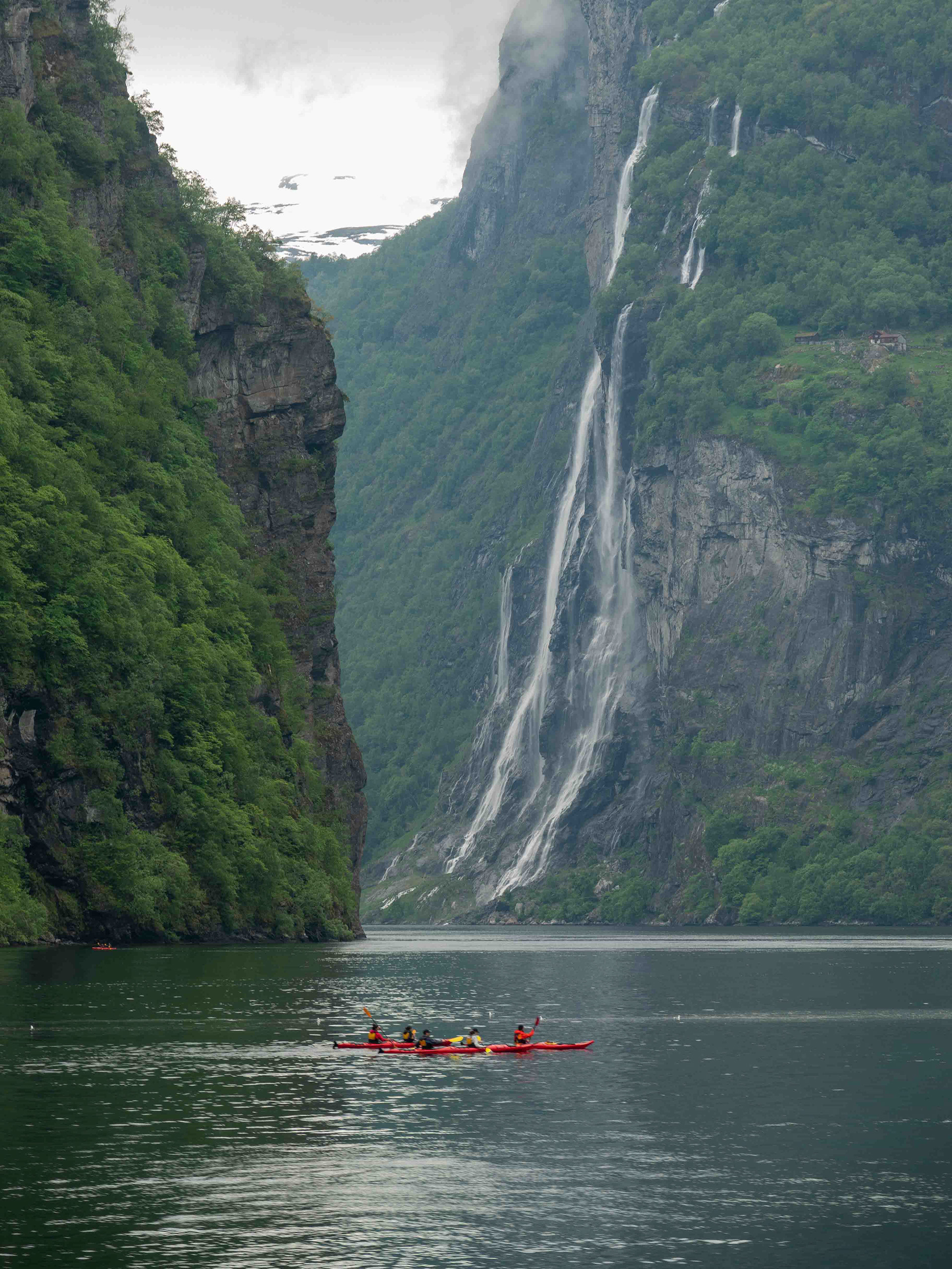 La cascade des 7 soeurs