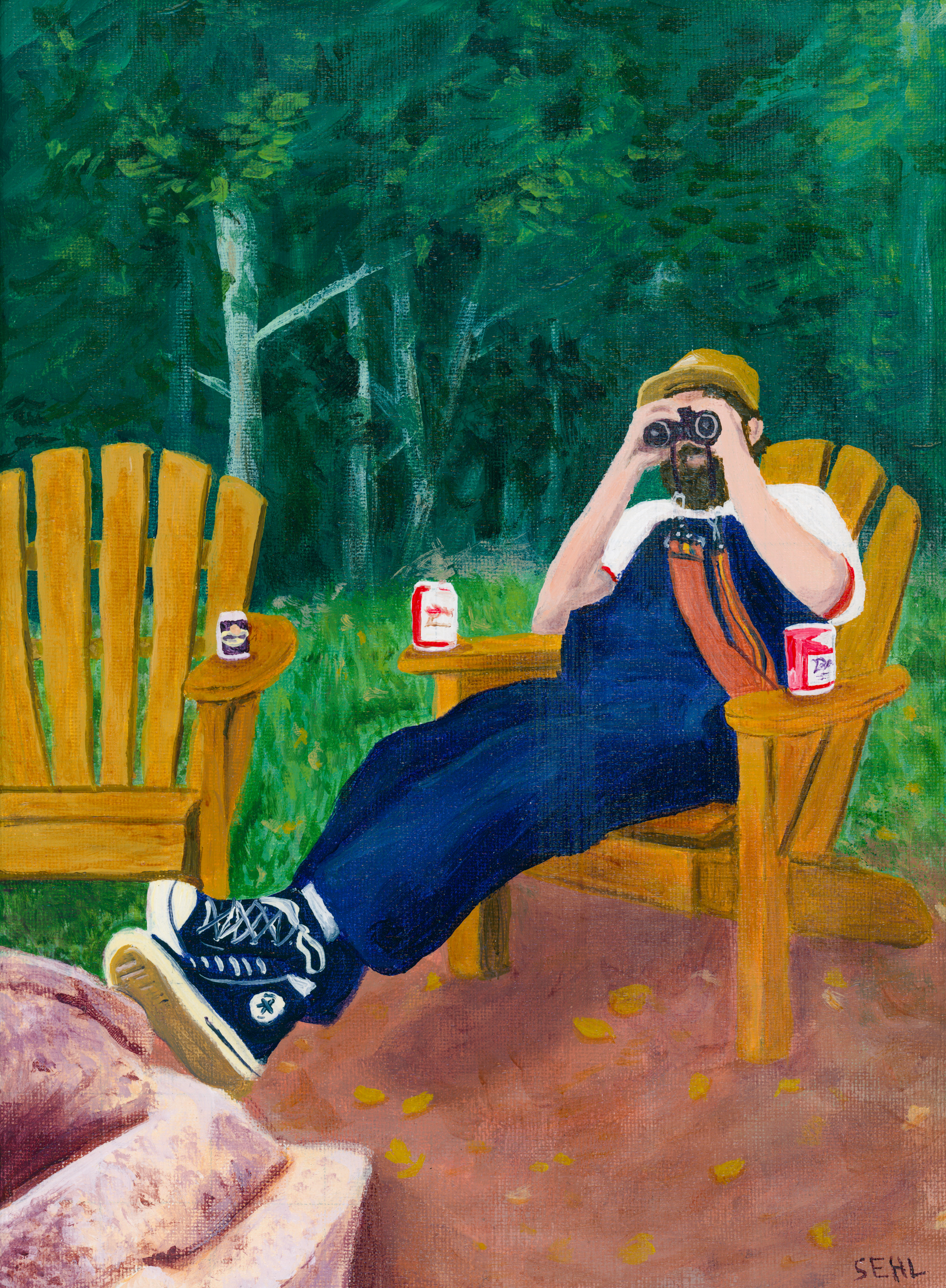 Lookout - Acrylic on canvas 2025