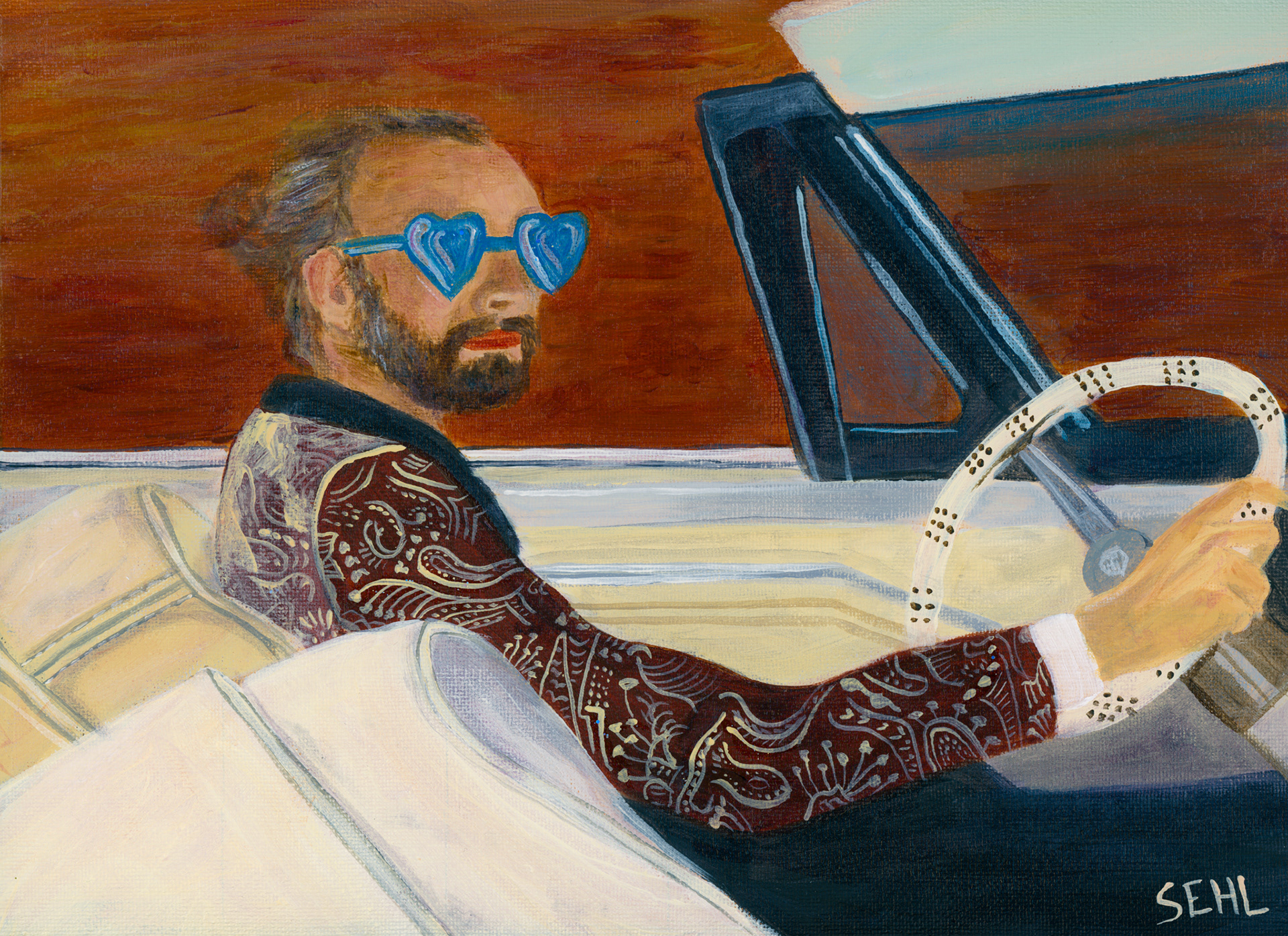 Evan - Acrylic on canvas 2025