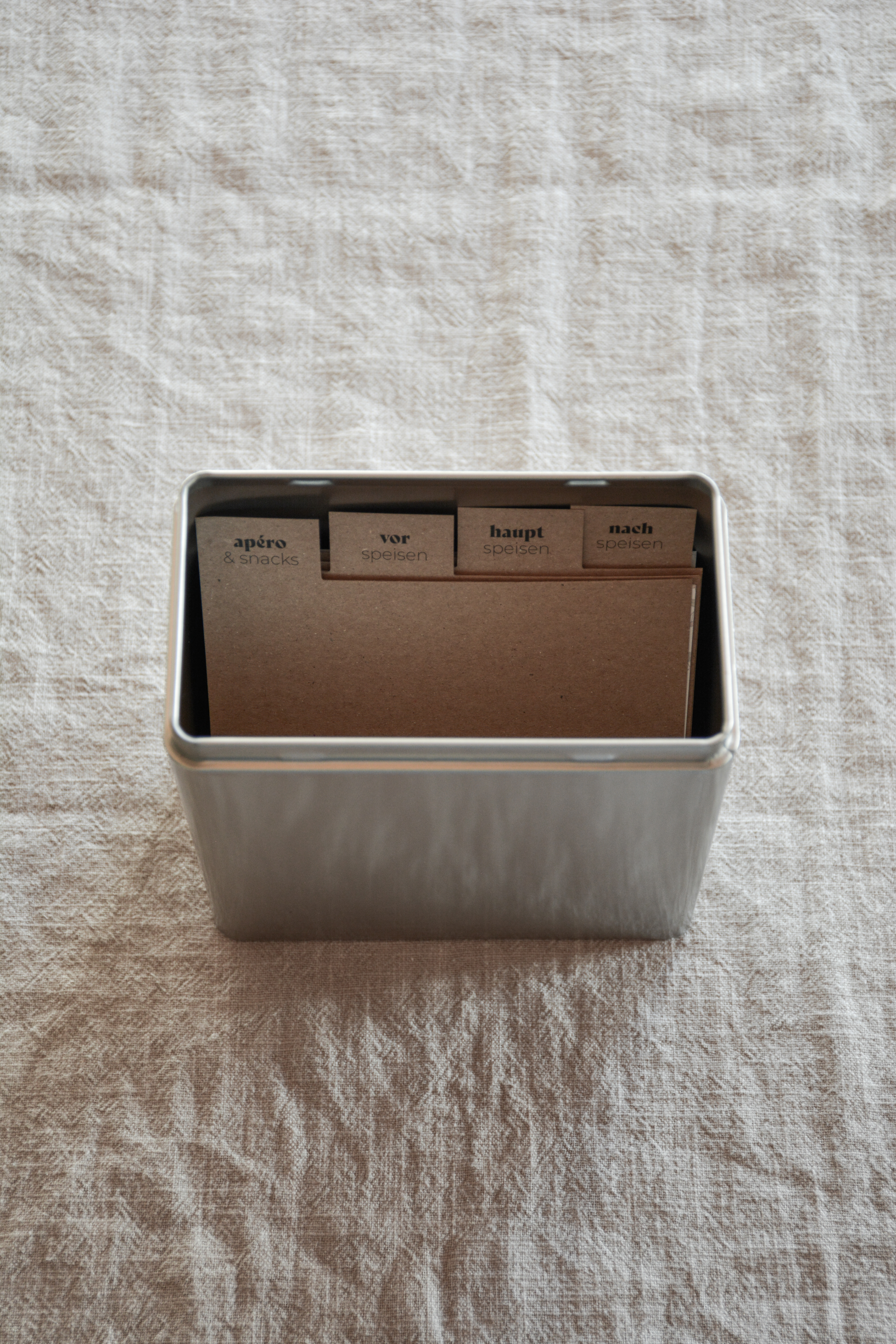 4 kategorien für deine rezepte