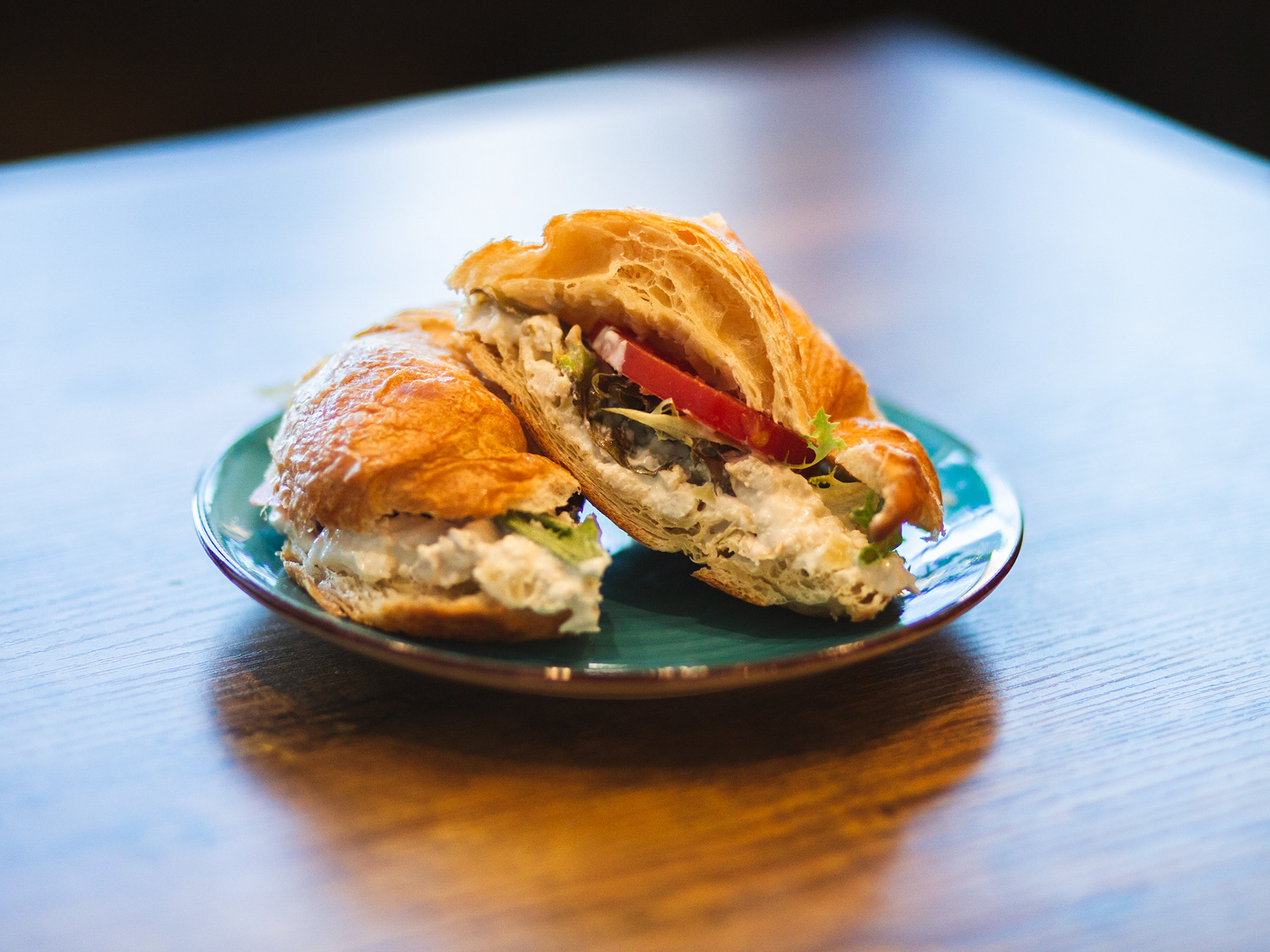 Chicken Salad on a Croissant