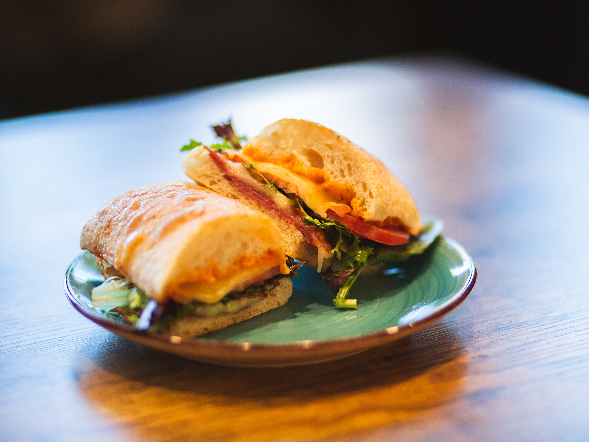 Spicy Salami Panini