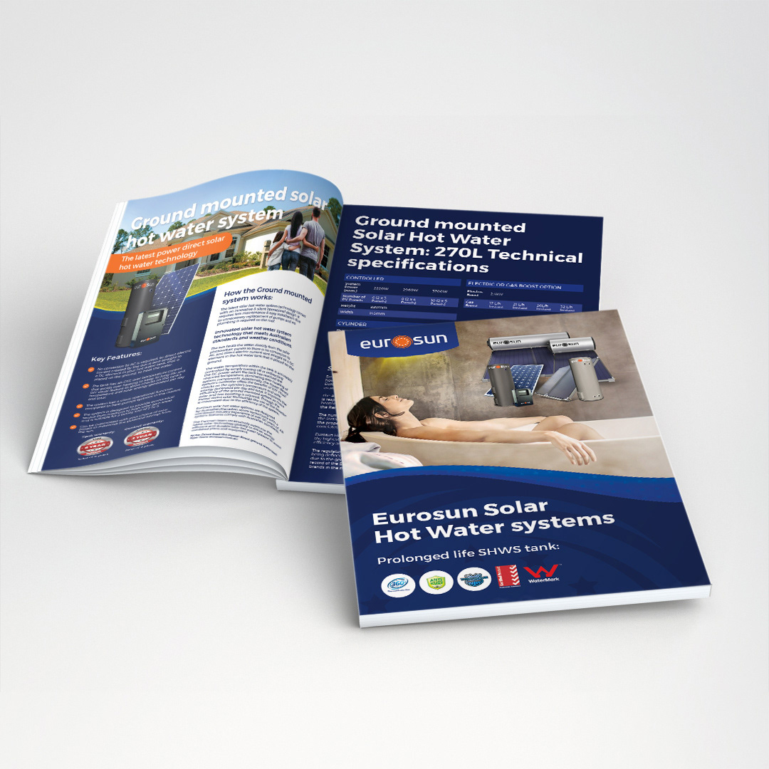 Brochure design for Eurosun