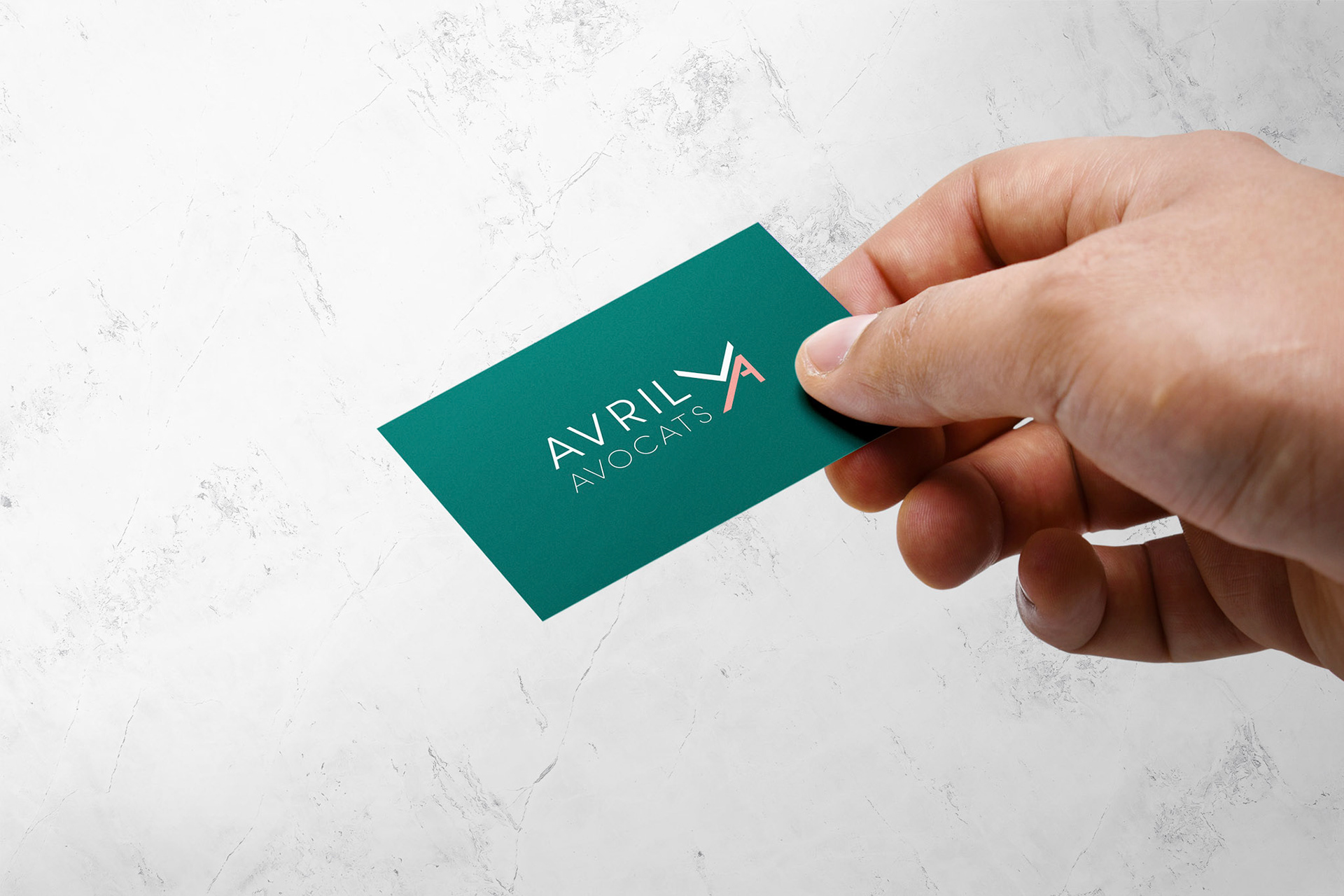 Carte de visite pour Avril-Avocats à Lyon