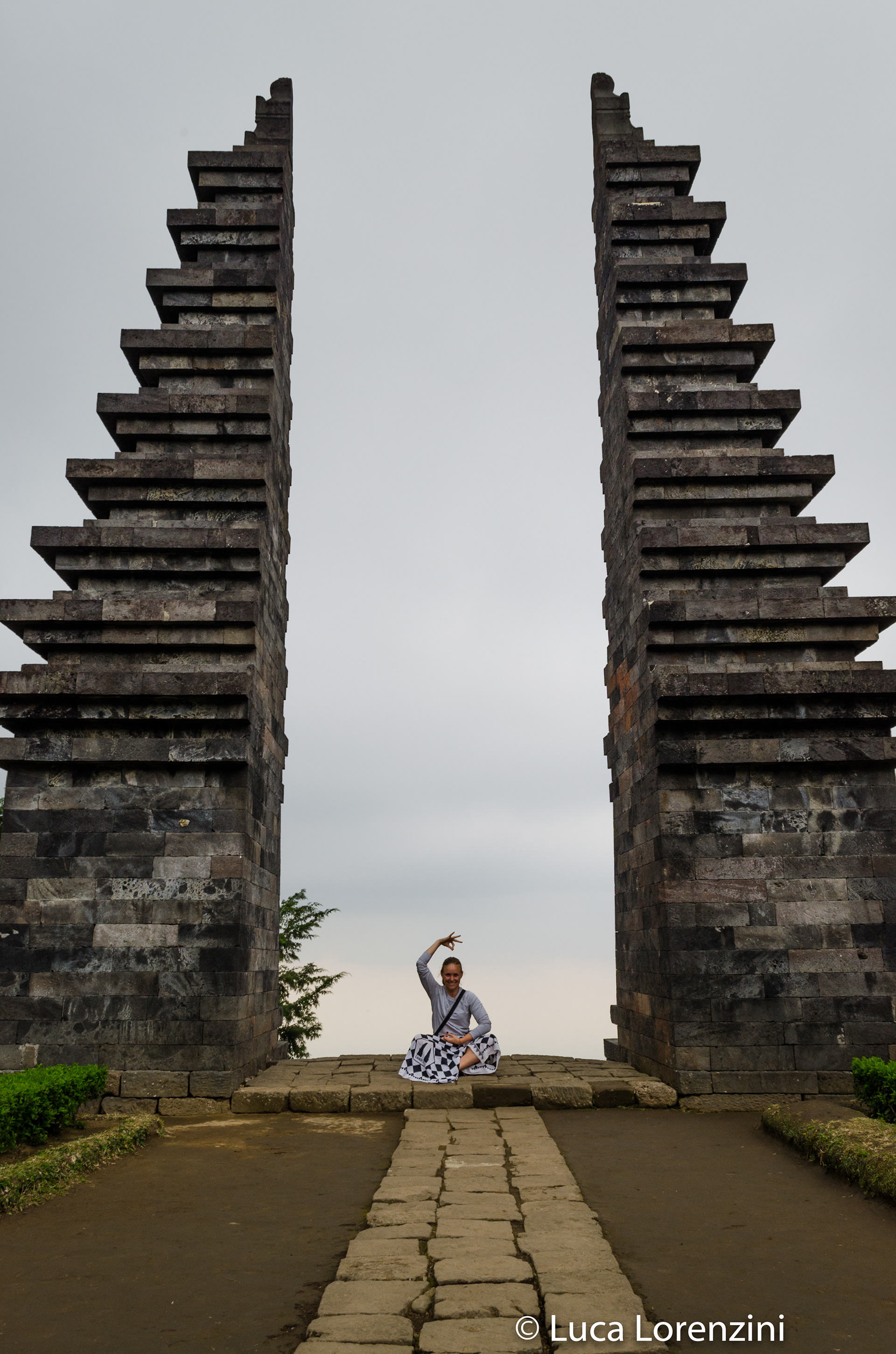 Paradise gate at Candi Cetho