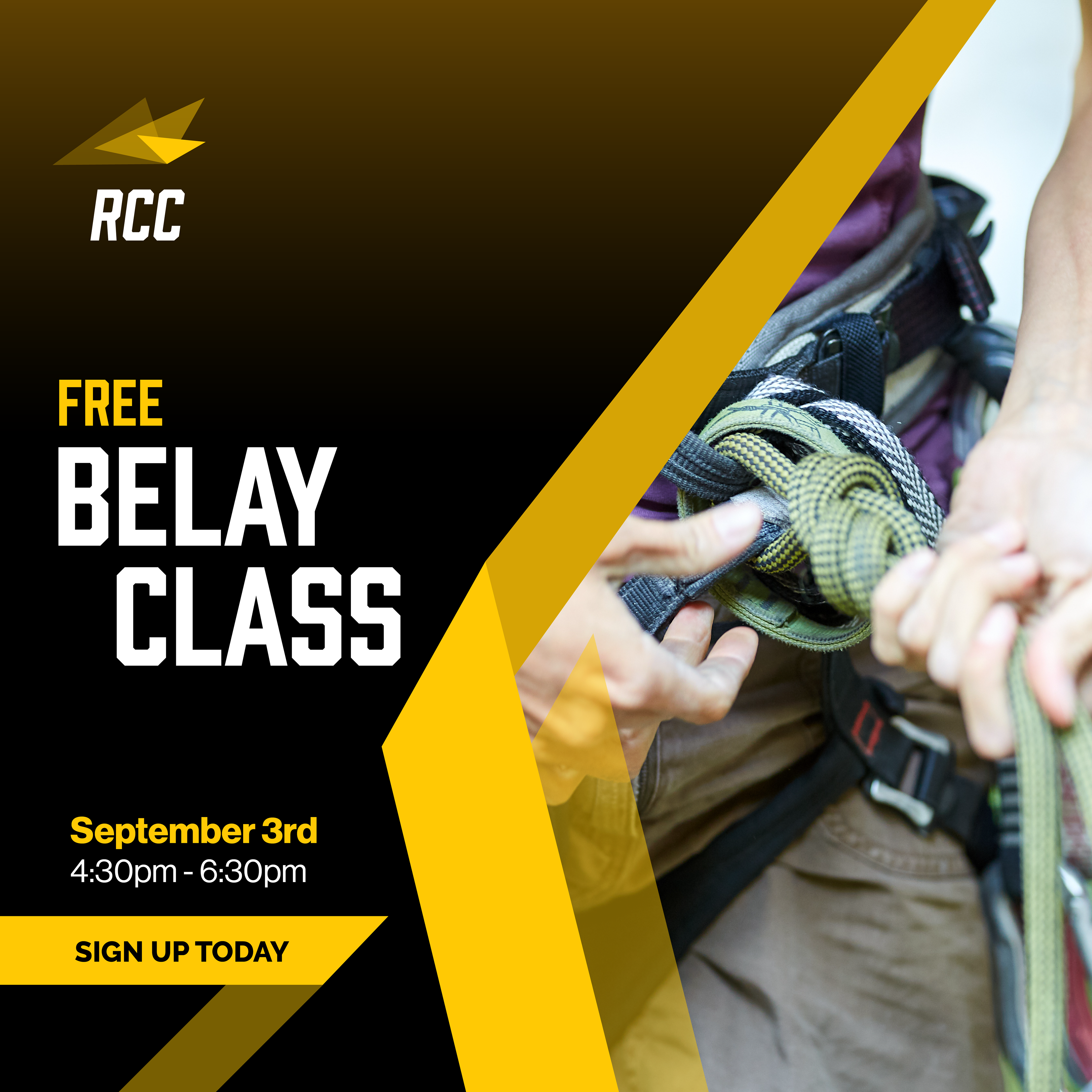 Belay Class