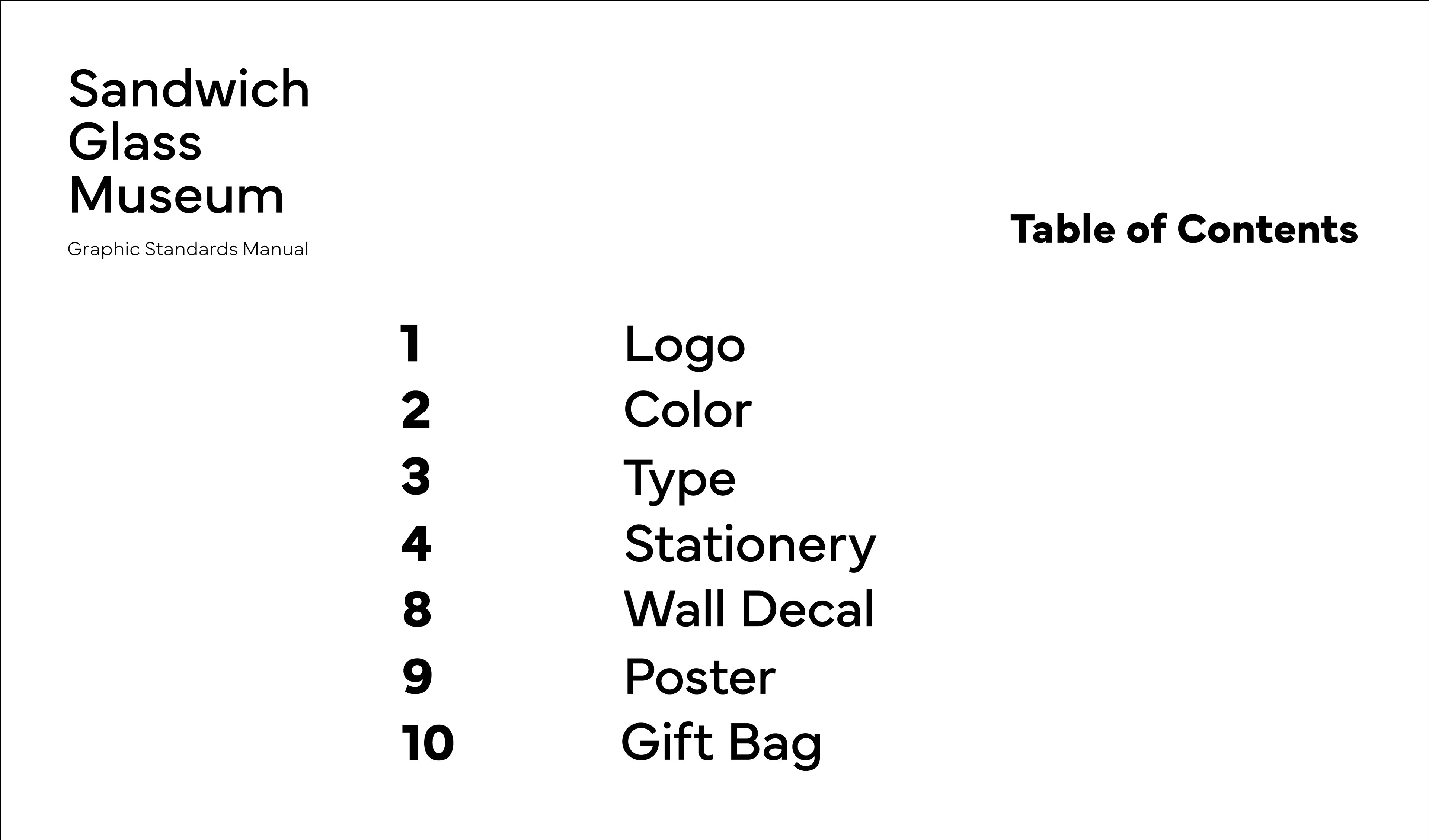 Table of Contents, Indesign, 800 x 600 px