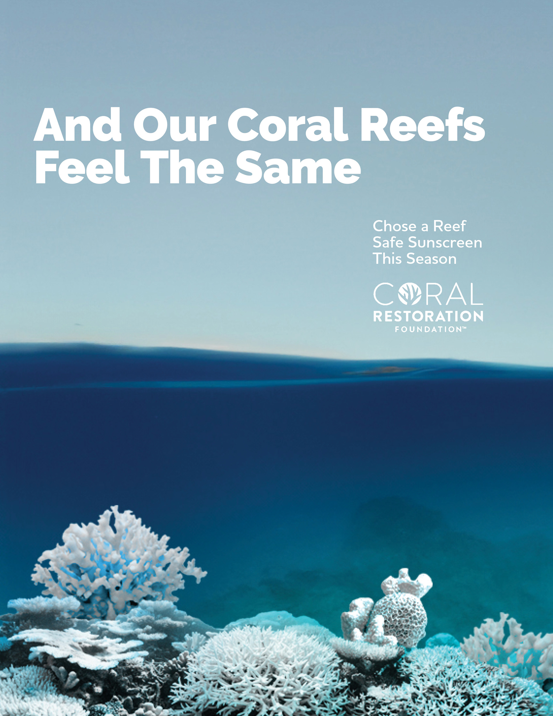 Coral Restoration Foundation PSA Spread - Right Page, Indesign, Photoshop, 8.5 x 11 in