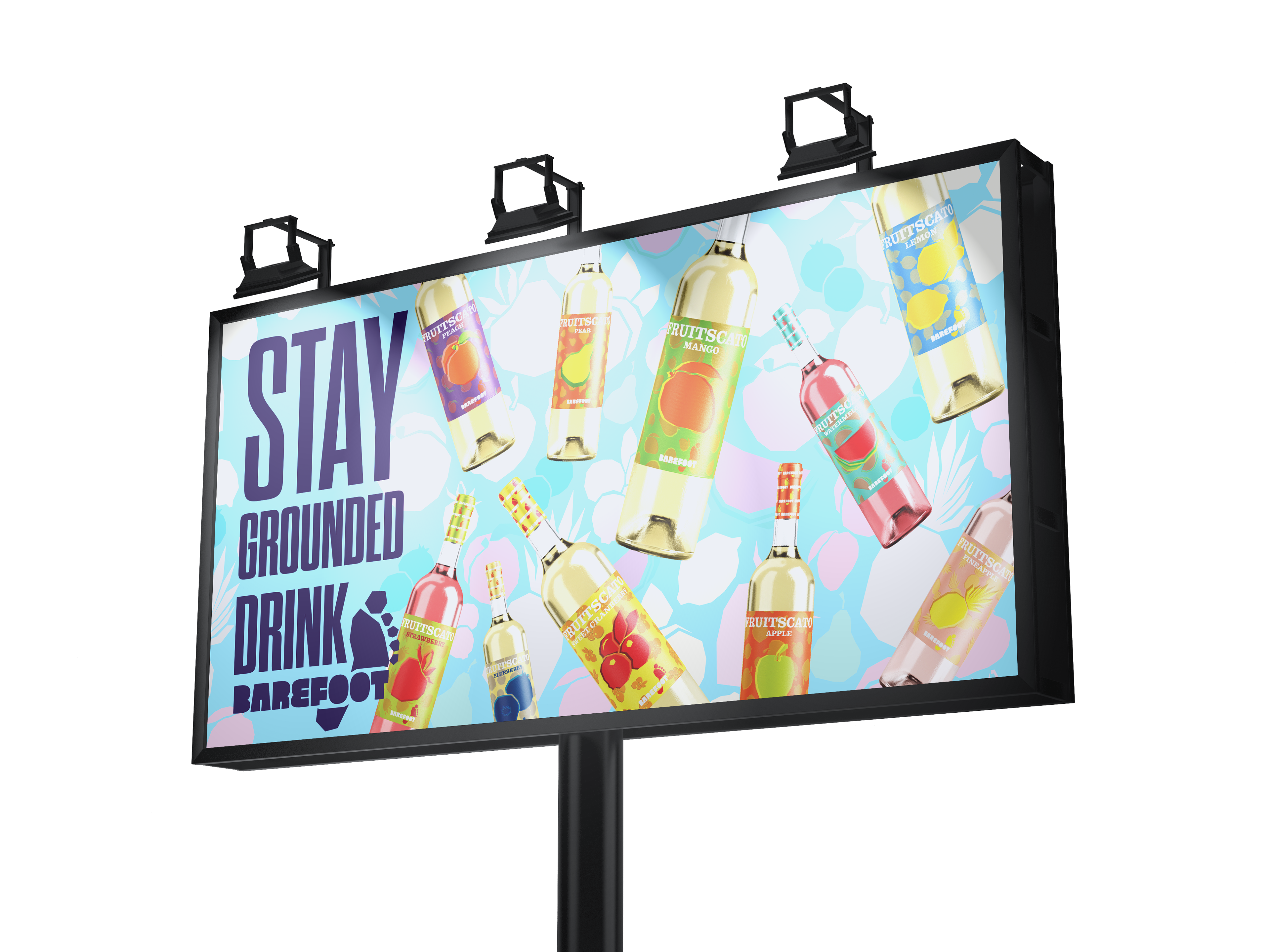 Barefoot Wine Billboard Ad 1
