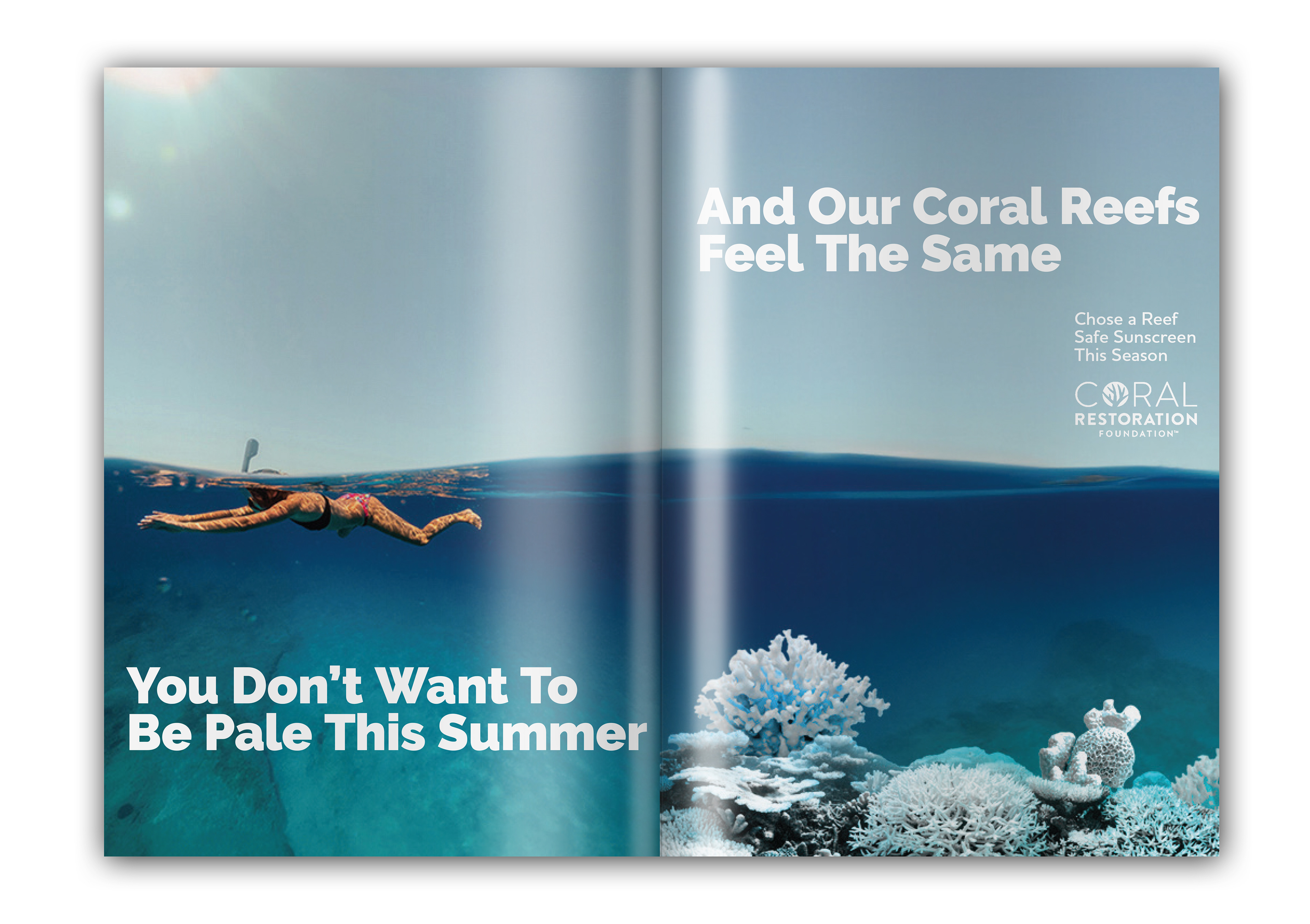 Coral Restoration Foundation PSA Spread
