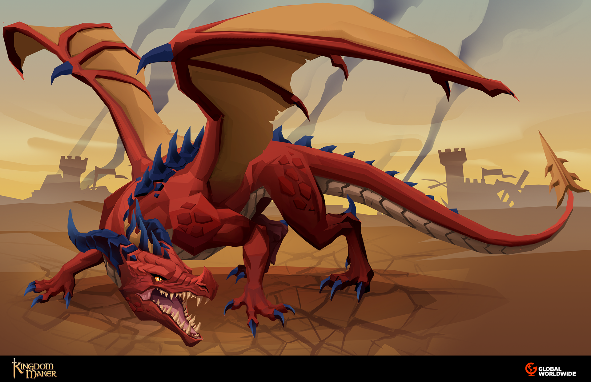 Final Dragon illustration in it's entirety