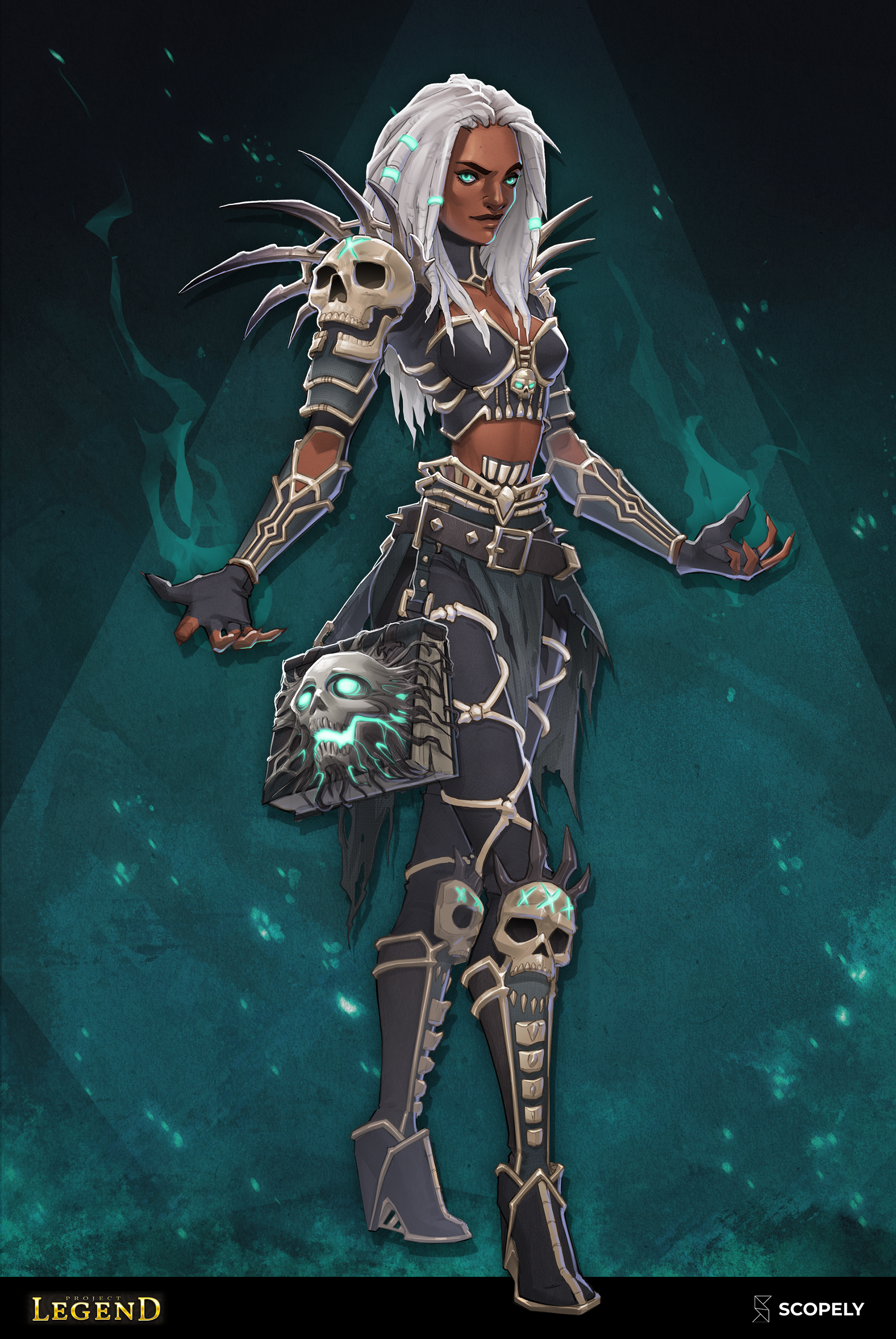 Final Necromancer Illustration