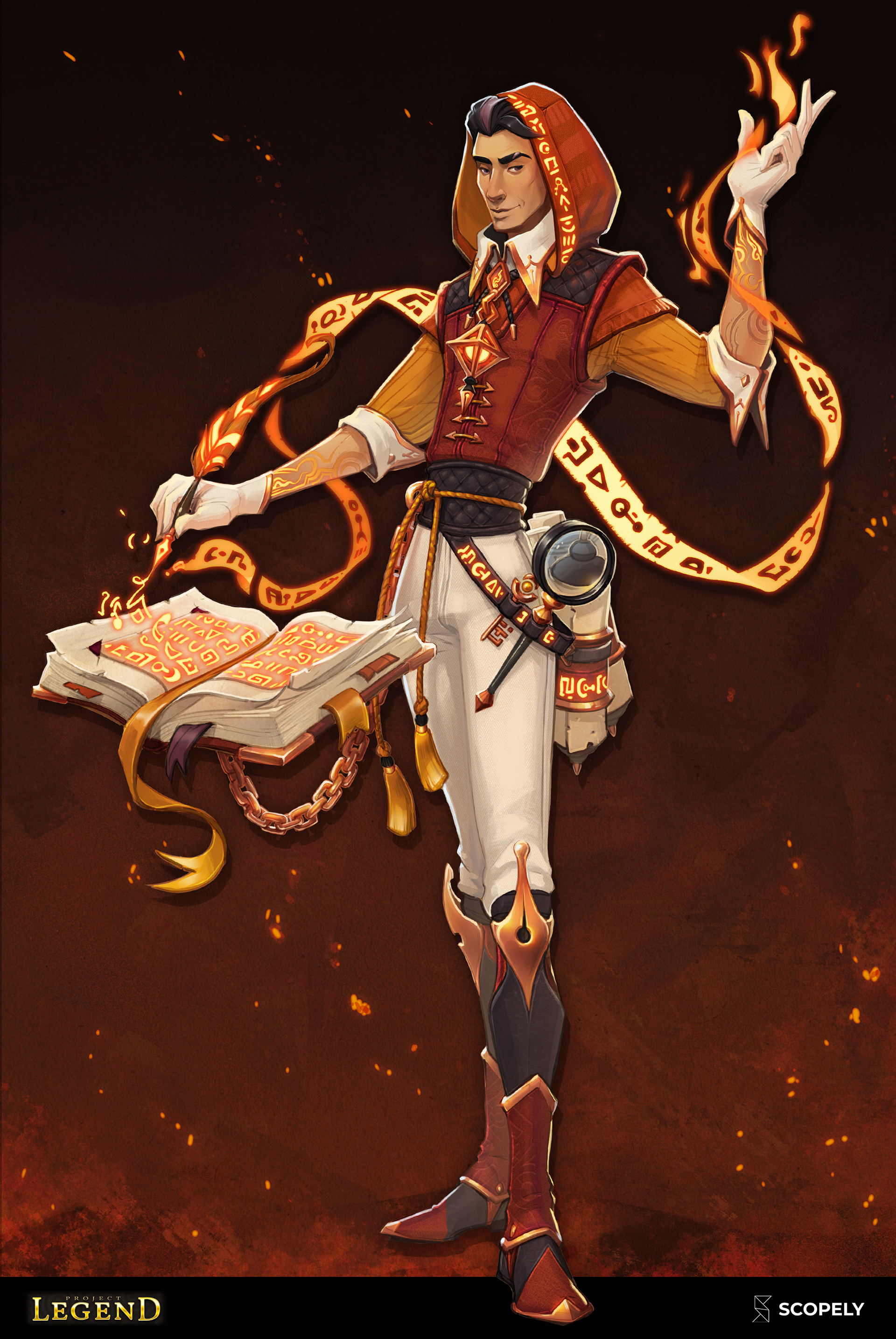 Final illustration for the Archivist