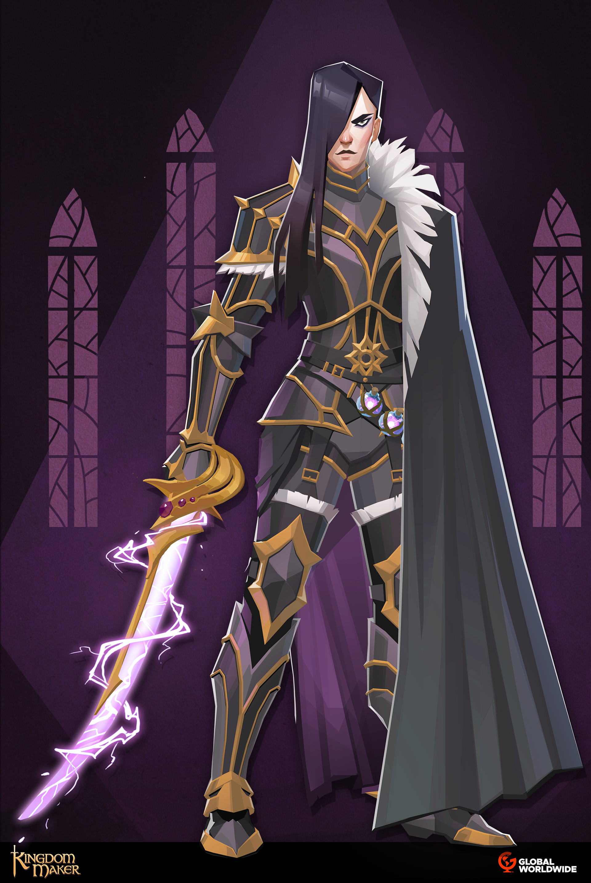 Final Key art for the champion Farah Silverstar