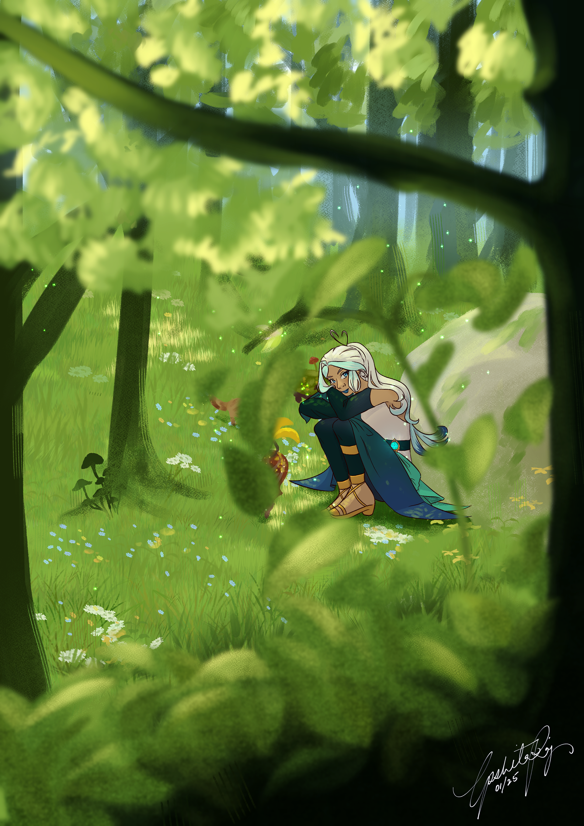 The 21 forest creatures I called in my dreams