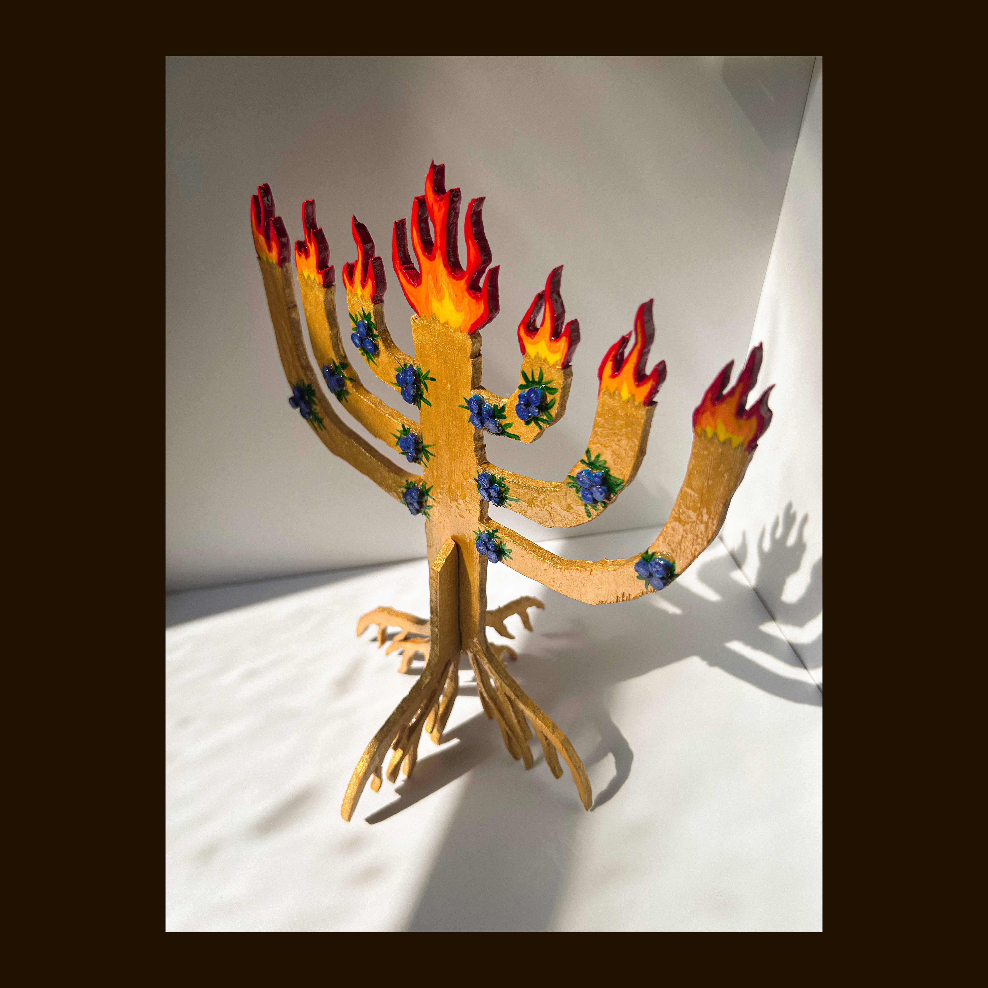 8.5 x 10.5, Wood Painted Sculpture, $11,700