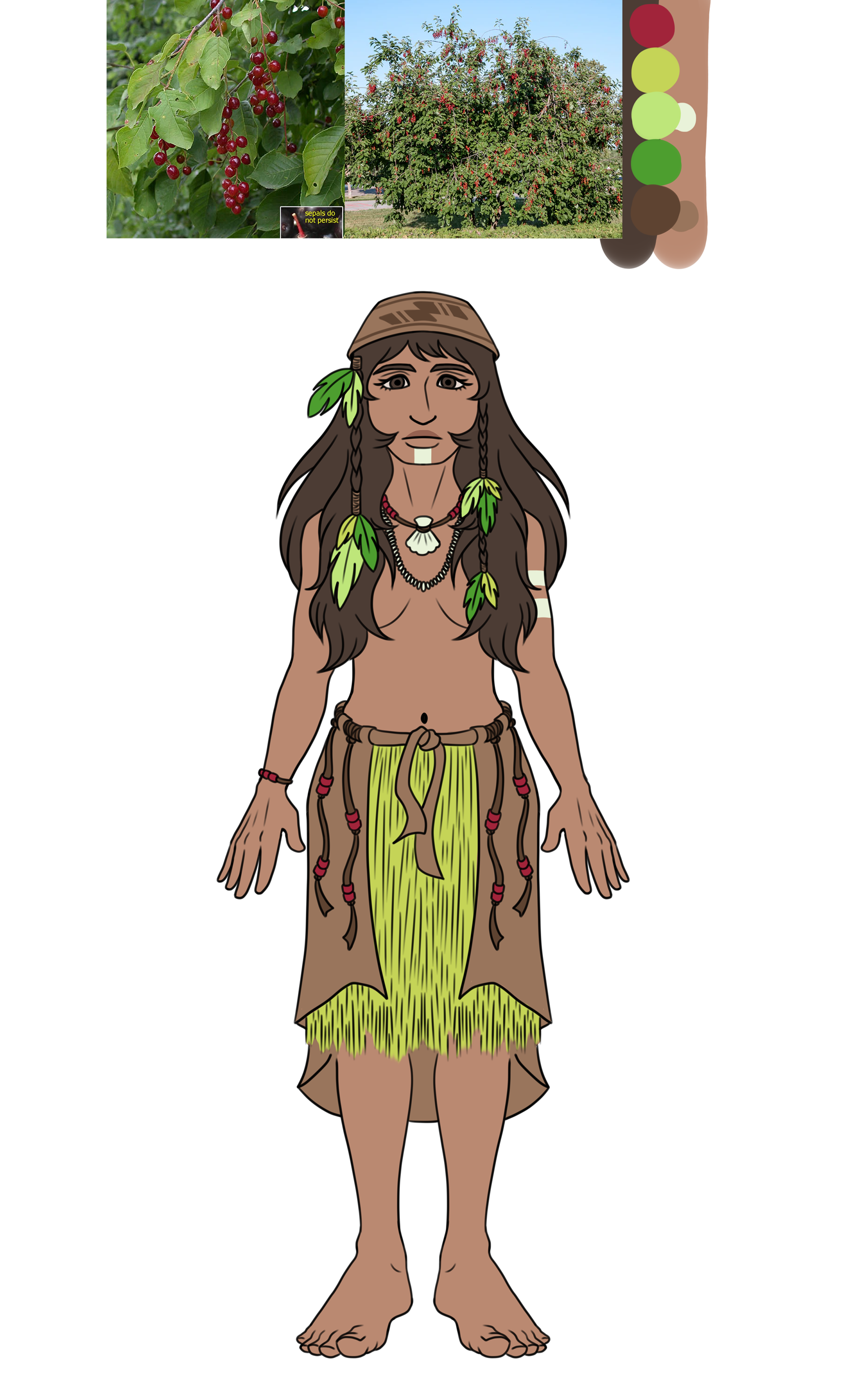 Chumash Woman – Final Design