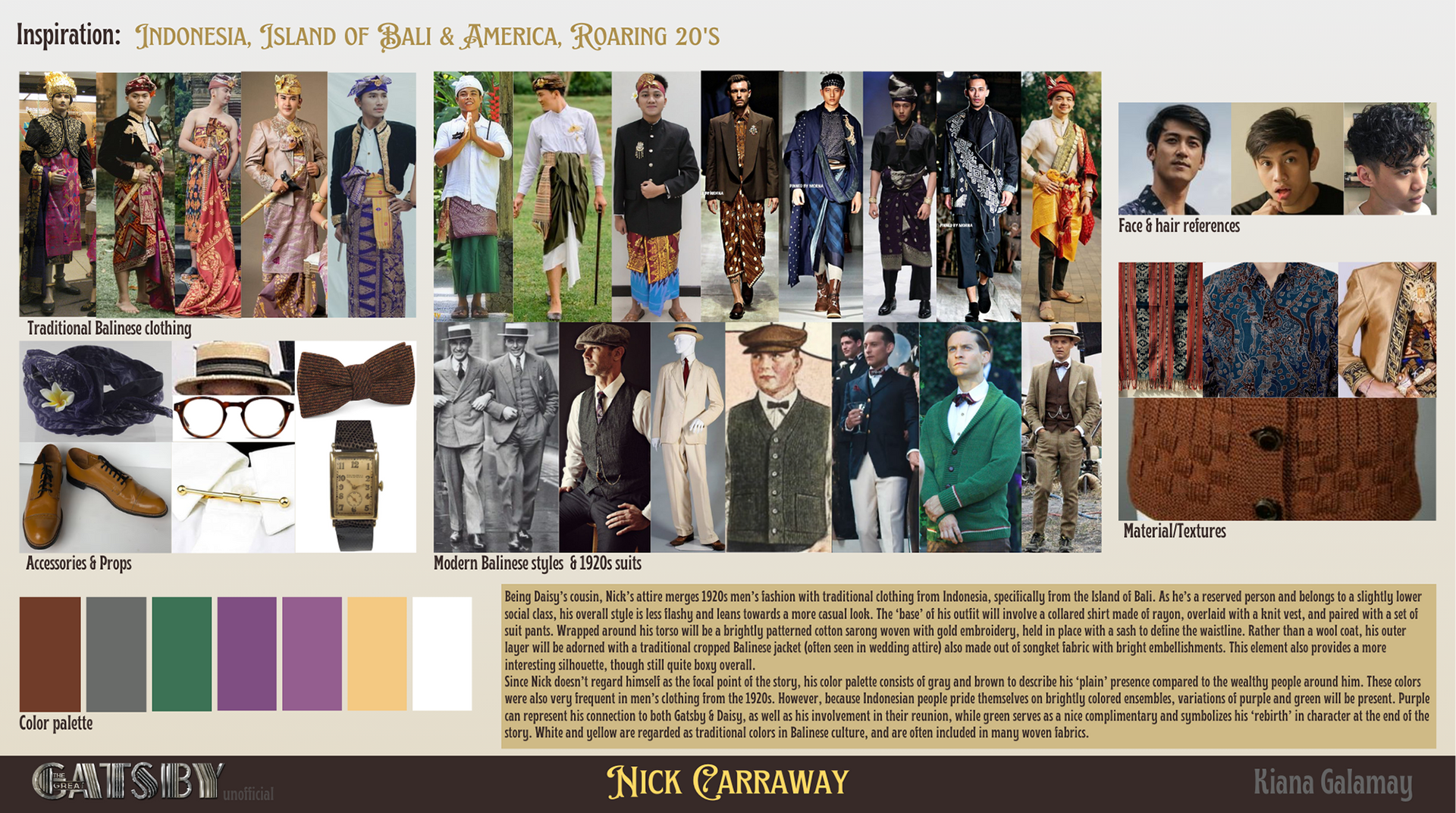 Nick Carraway – Research Page