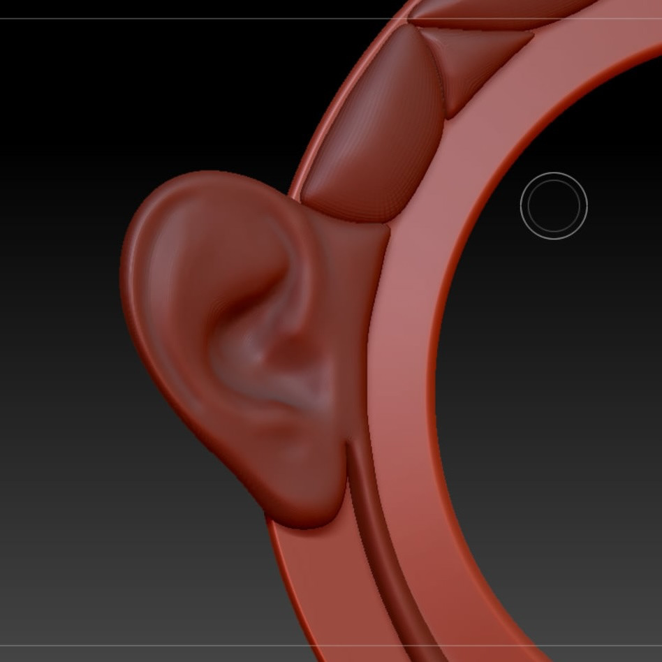 My 3D model in Zbrush