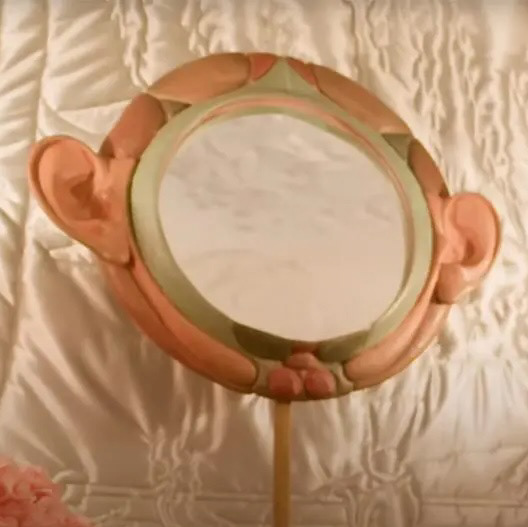The mirror from the set of "Poor Things"