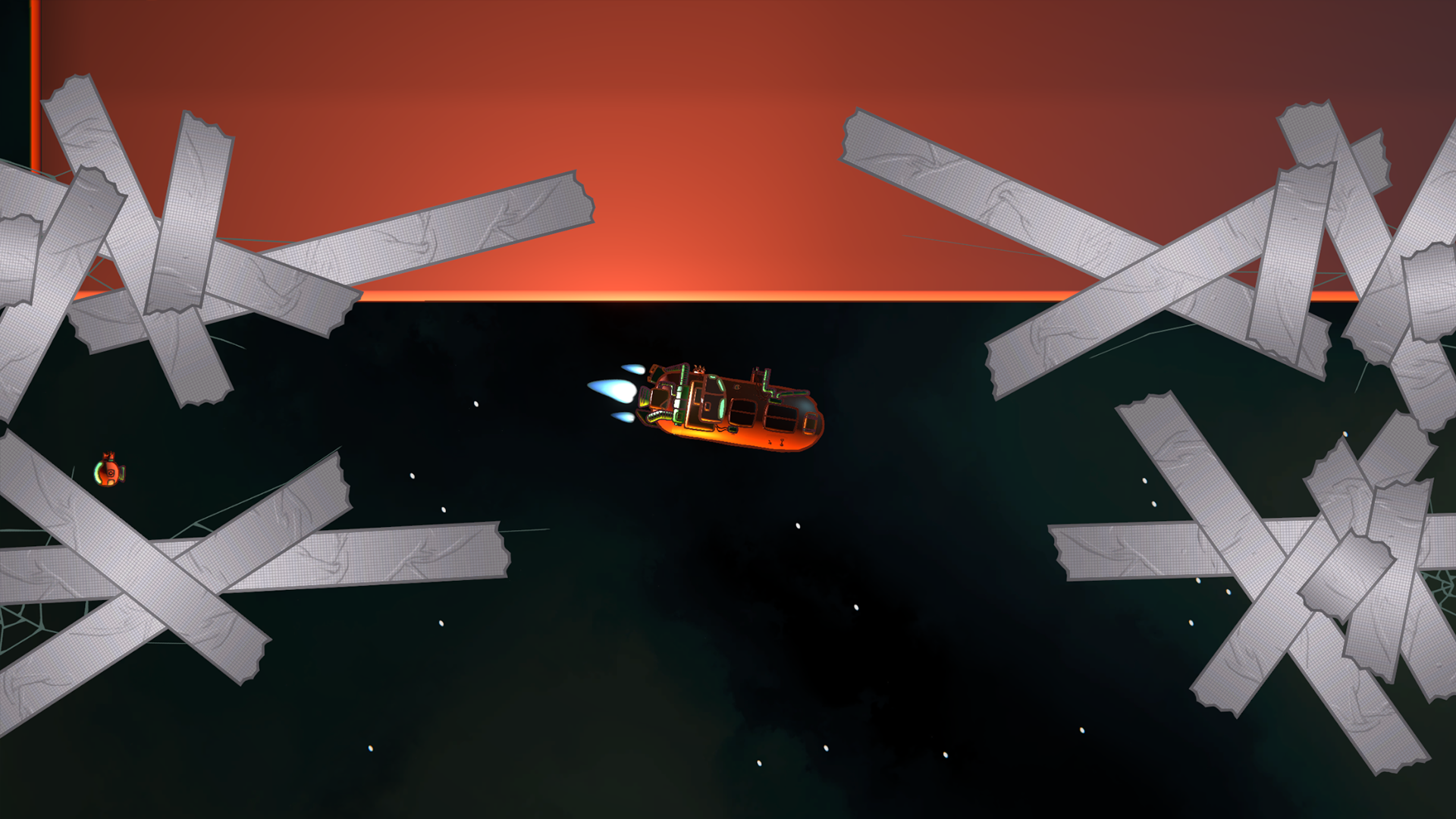 Player Ship_Severely Damaged