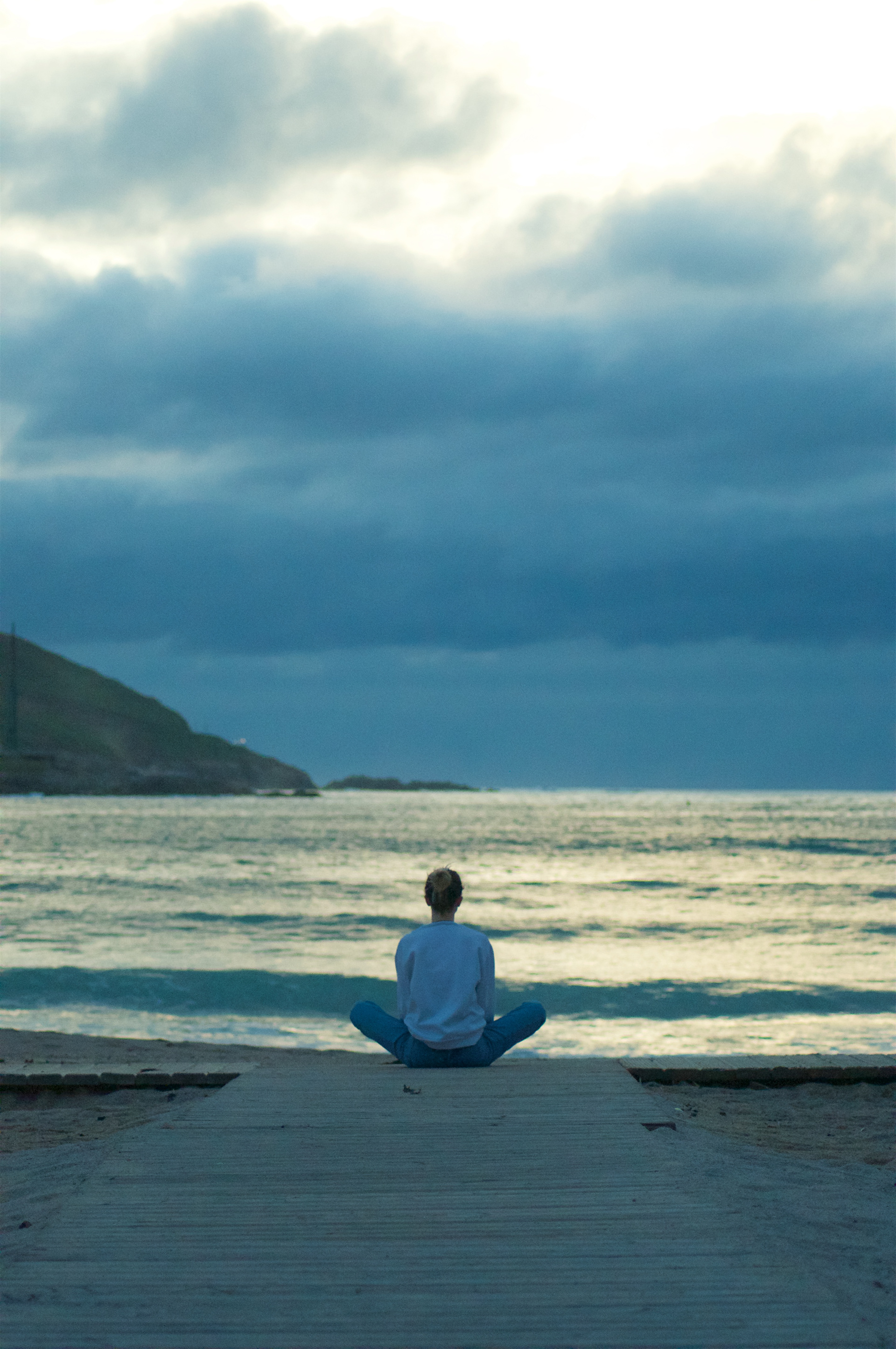 Let the ocean take me.