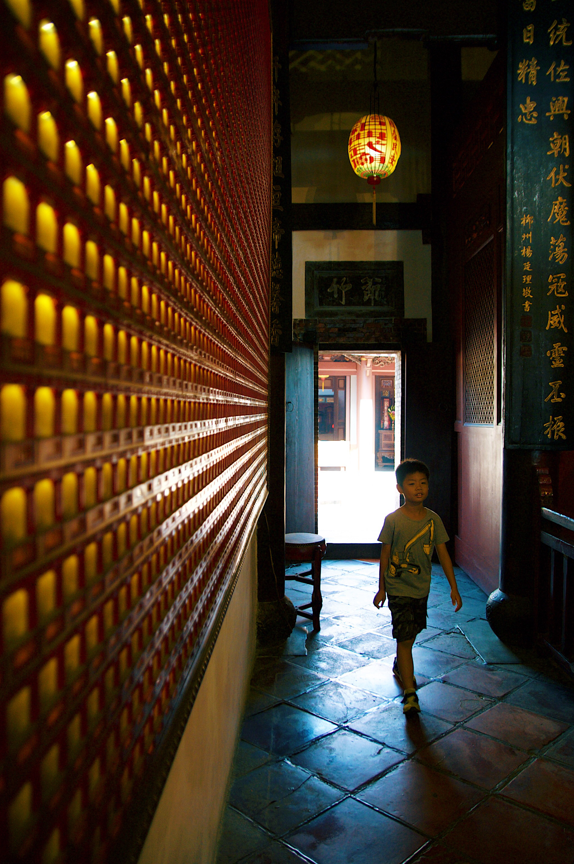 It's all about faith. God of War Temple, Tainan, Taiwan.