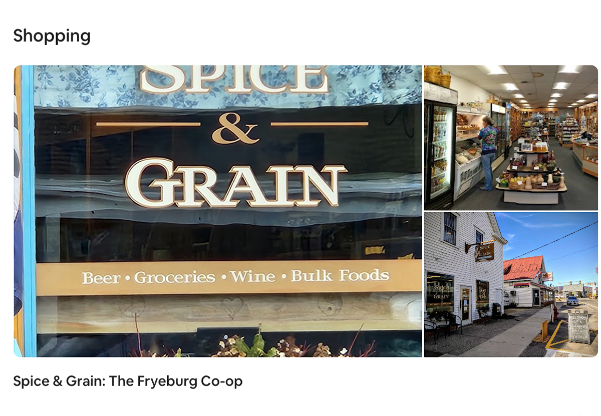 Co-op in Fryeburg