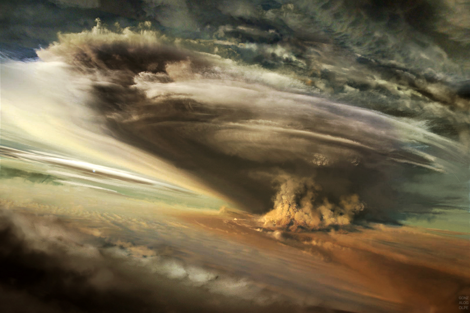 Jupiter - Matte Painting