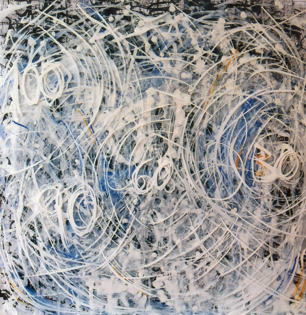 Autorretrato, 2004. Acrílico sobre metacrilato, 50x50 cm, vendido