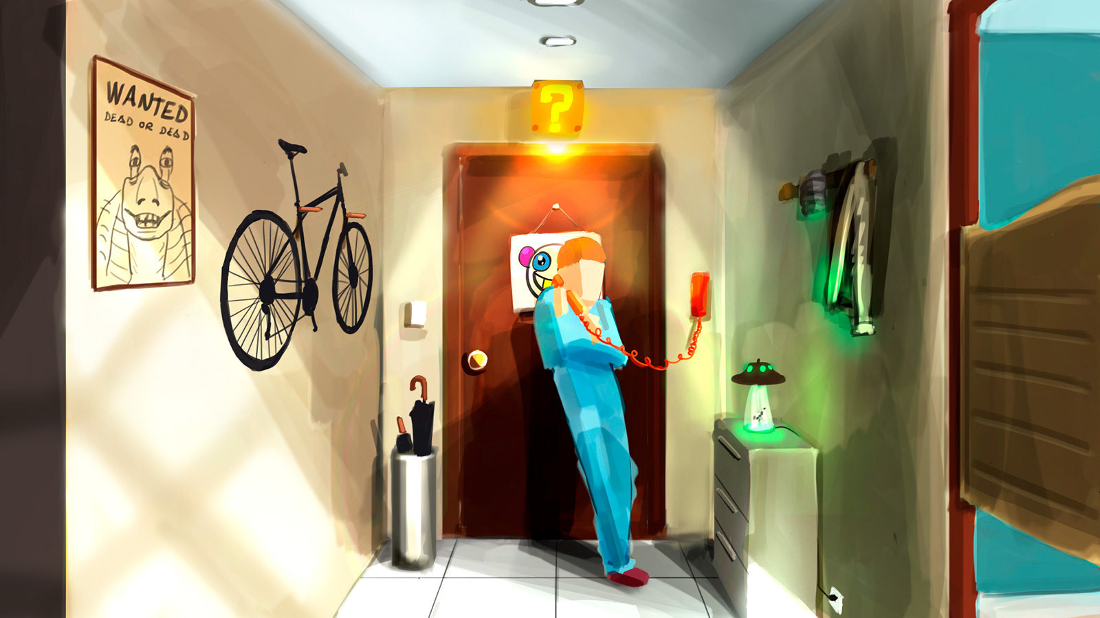 Memoirs of a man in pajamas - Color script