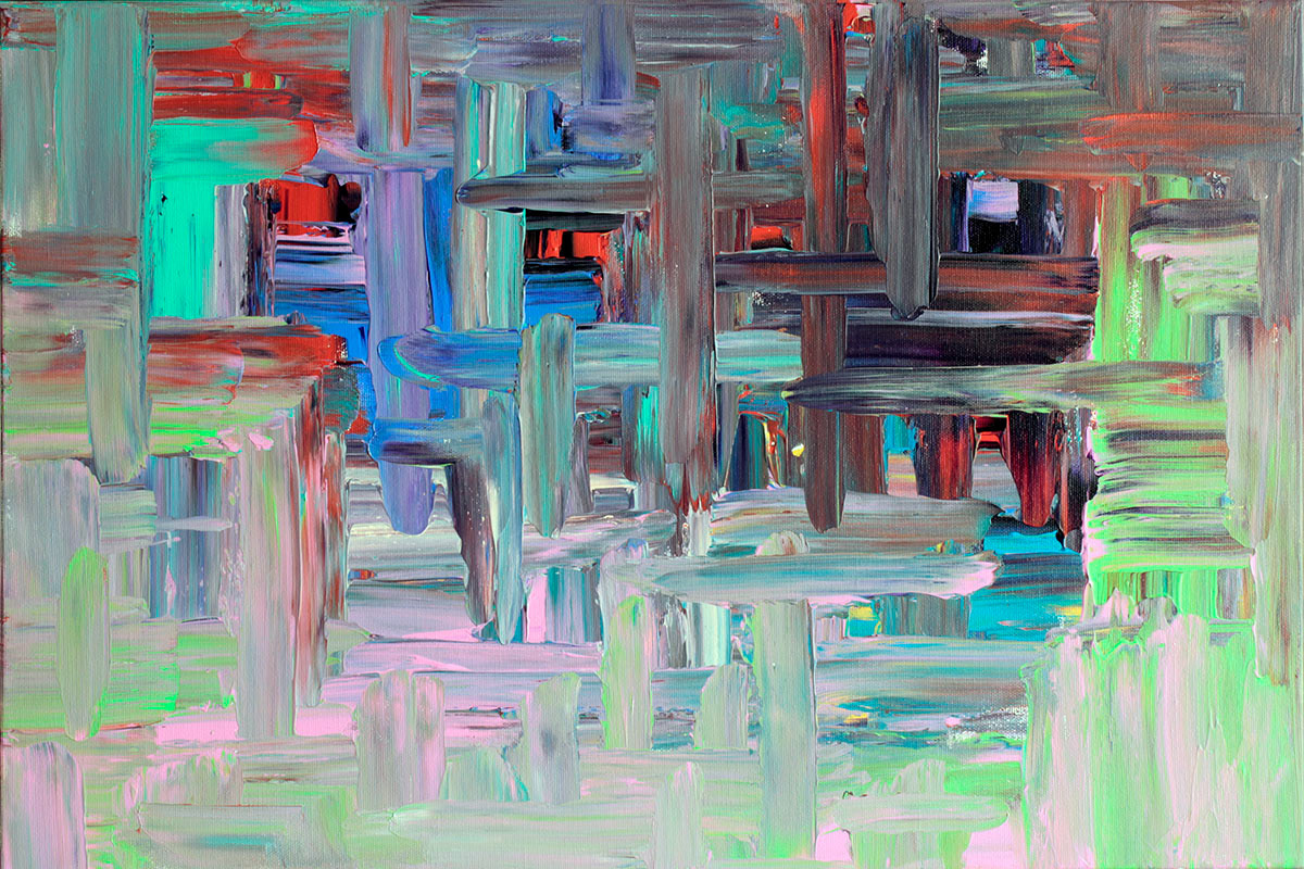 Campiña, 2020. Acrylic on canvas, 60x40 cm, 400 €