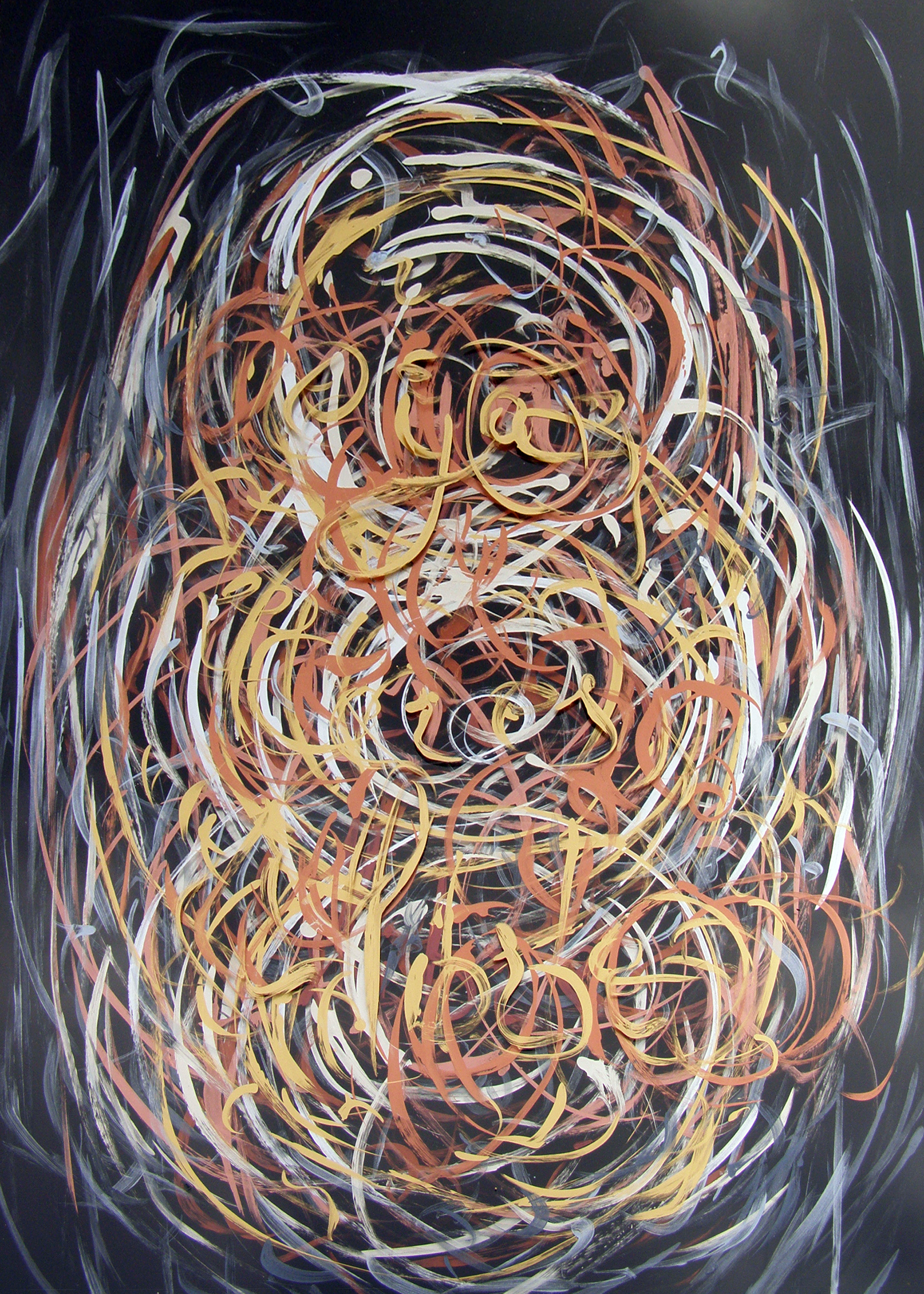Ya eres libre, 2010. Acrílico sobre metacrilato, vendido